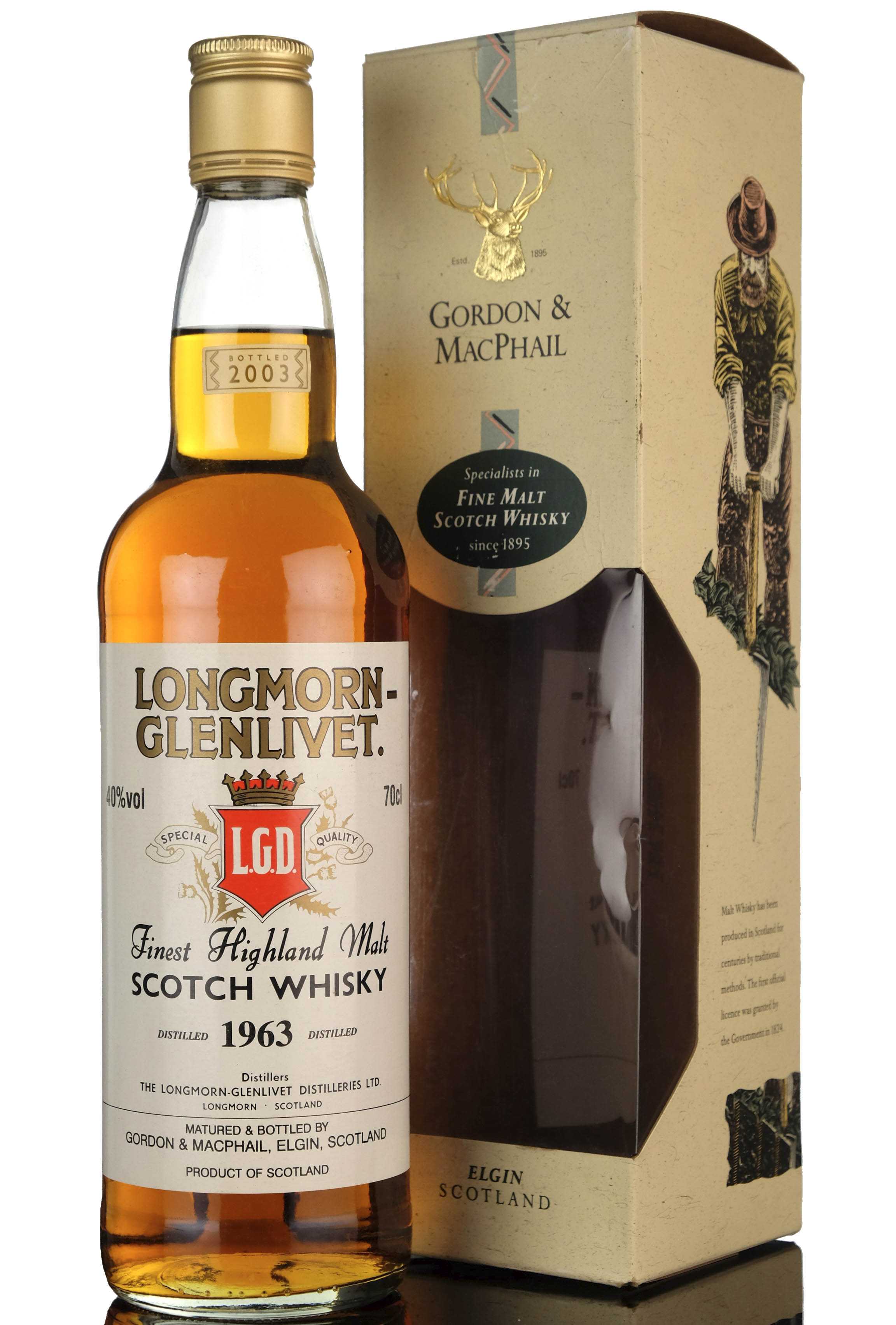 Longmornglenlivet 1963 - 2003 Gordon Macphail