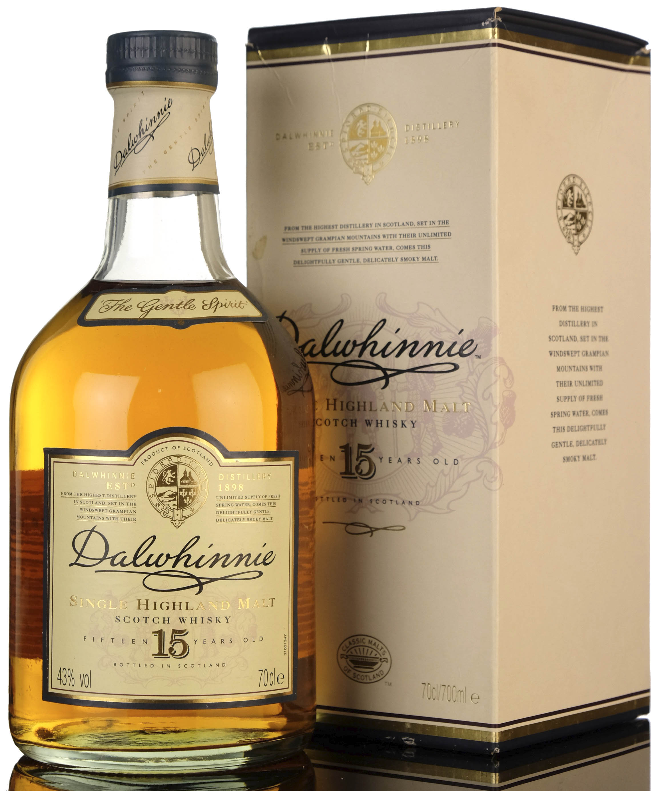 Dalwhinnie 15 Year Old - Early 2000s