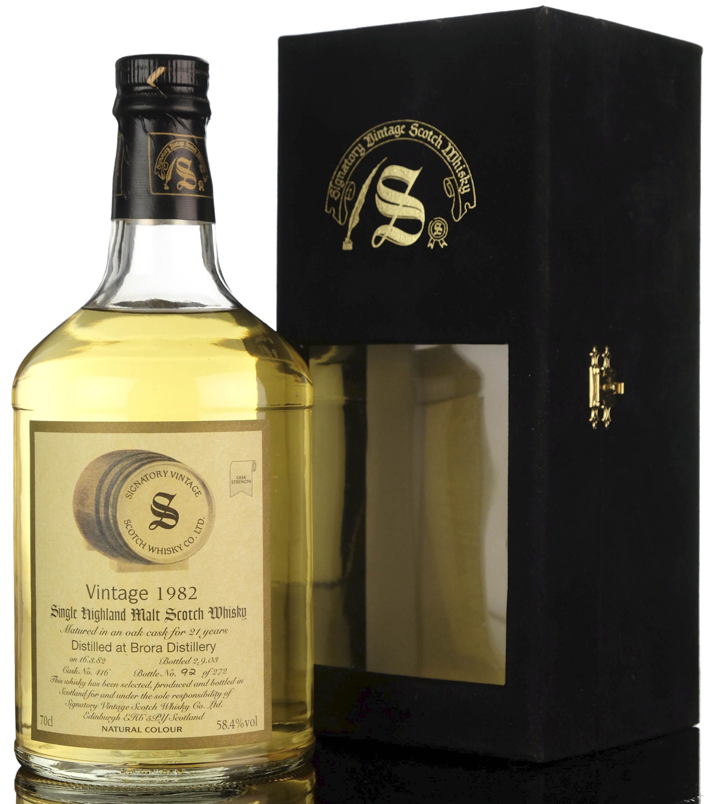 Brora 19822003  21 Year Old  Signatory Vintage