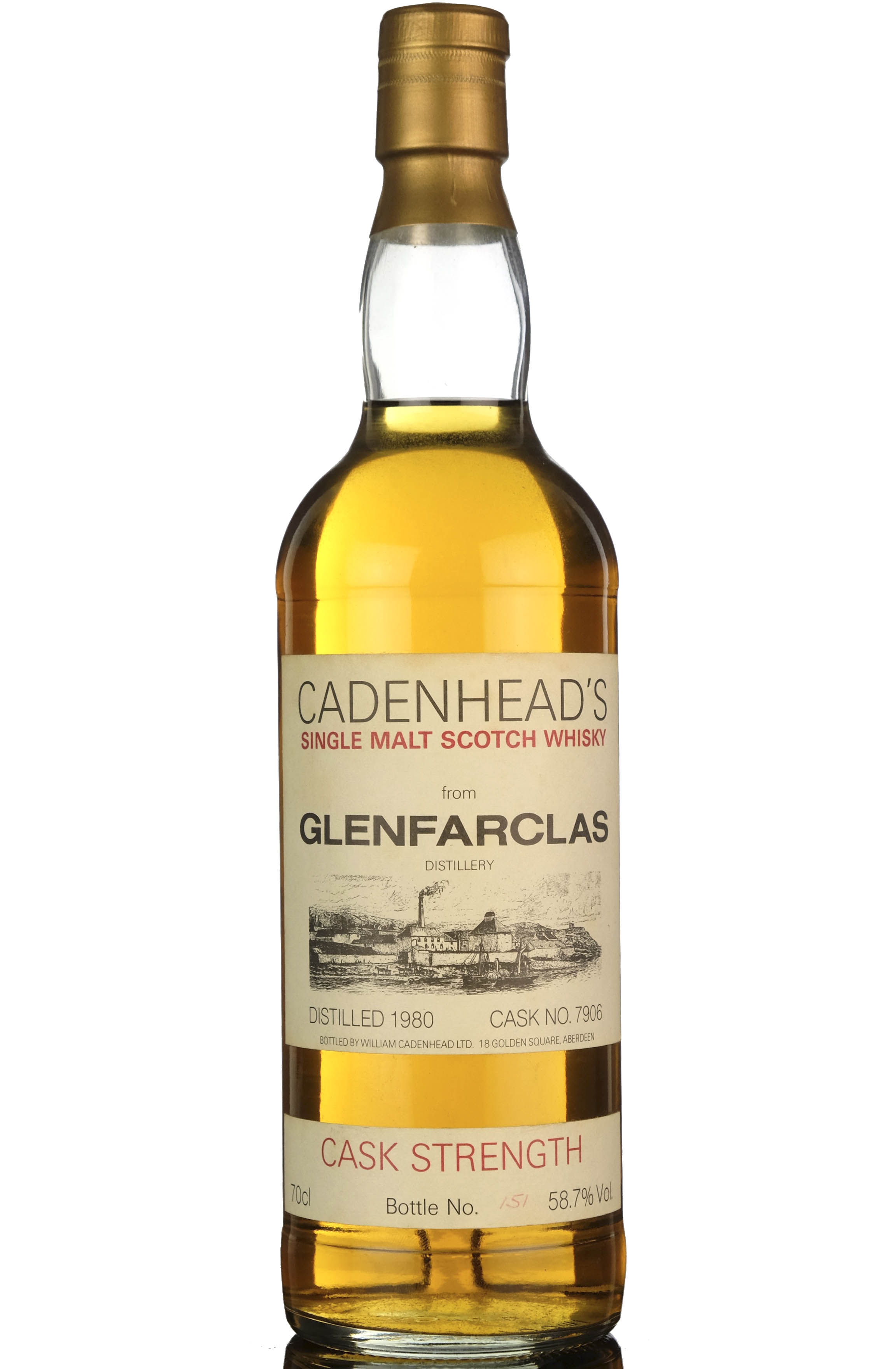 Glenfarclas 1980 - Cadenheads Cask Strength 7906