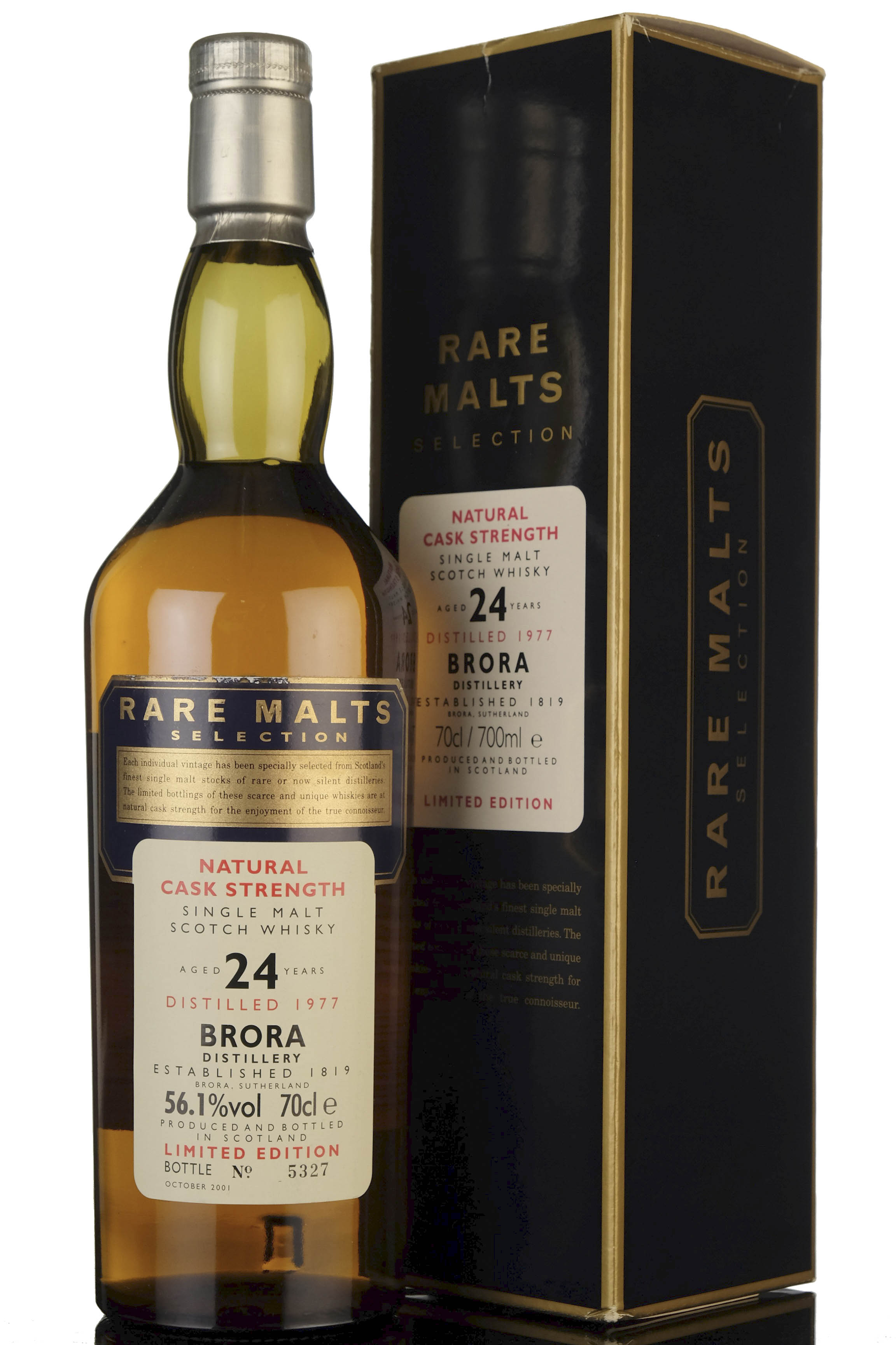 Brora 1977-2001 - 24 Year Old - Rare Malts 56.1%