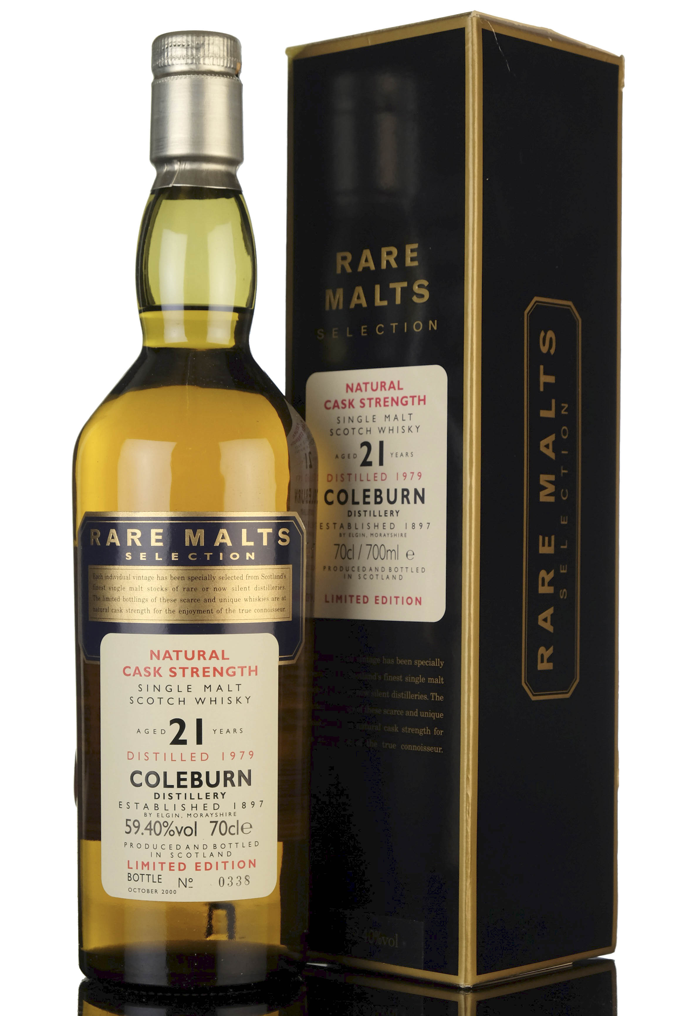 Coleburn 1979-2000 - 21 Year Old - Rare Malts 59.40%