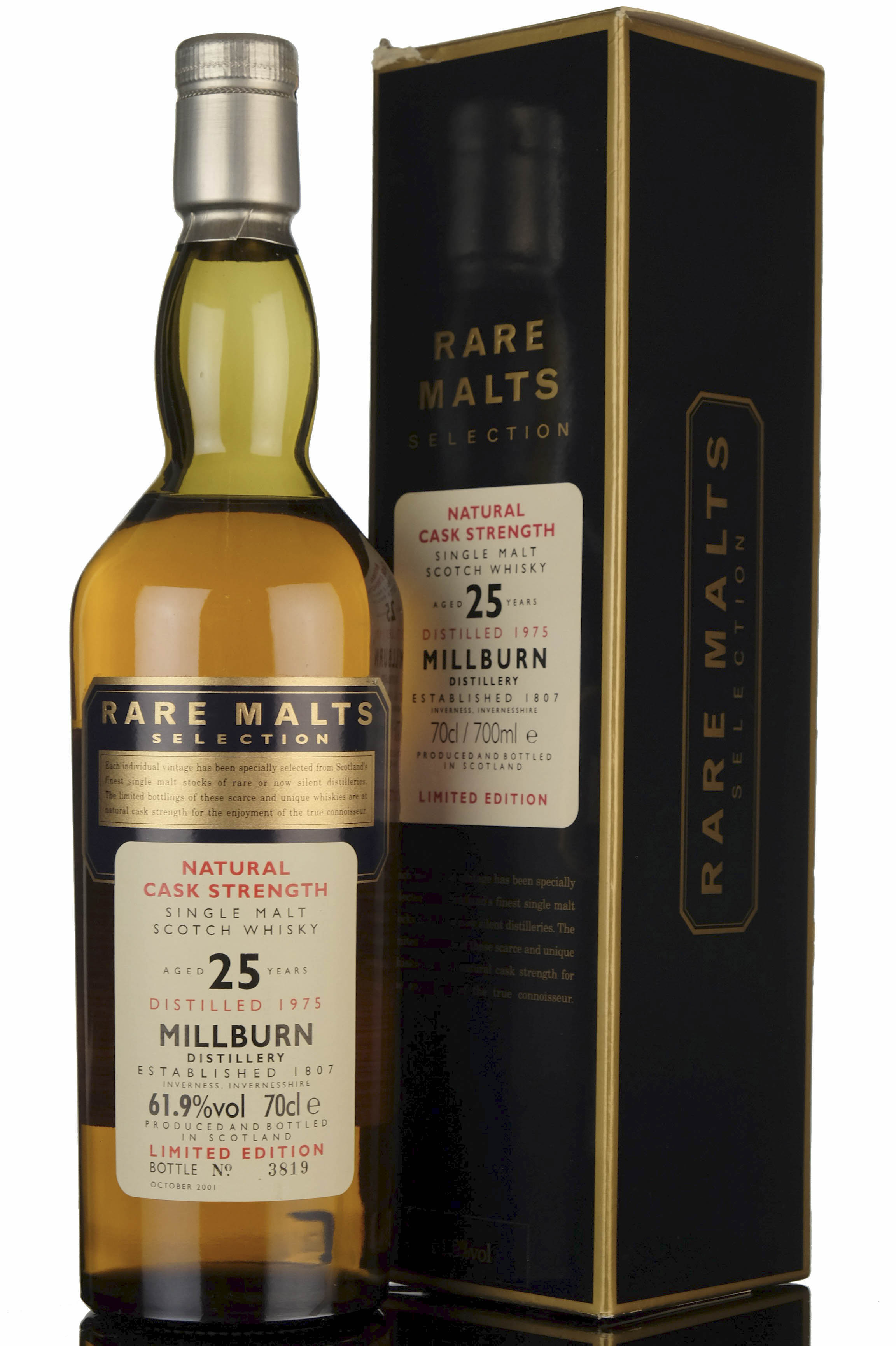 Millburn 1975-2001 - 25 Year Old - Rare Malts 61.9%