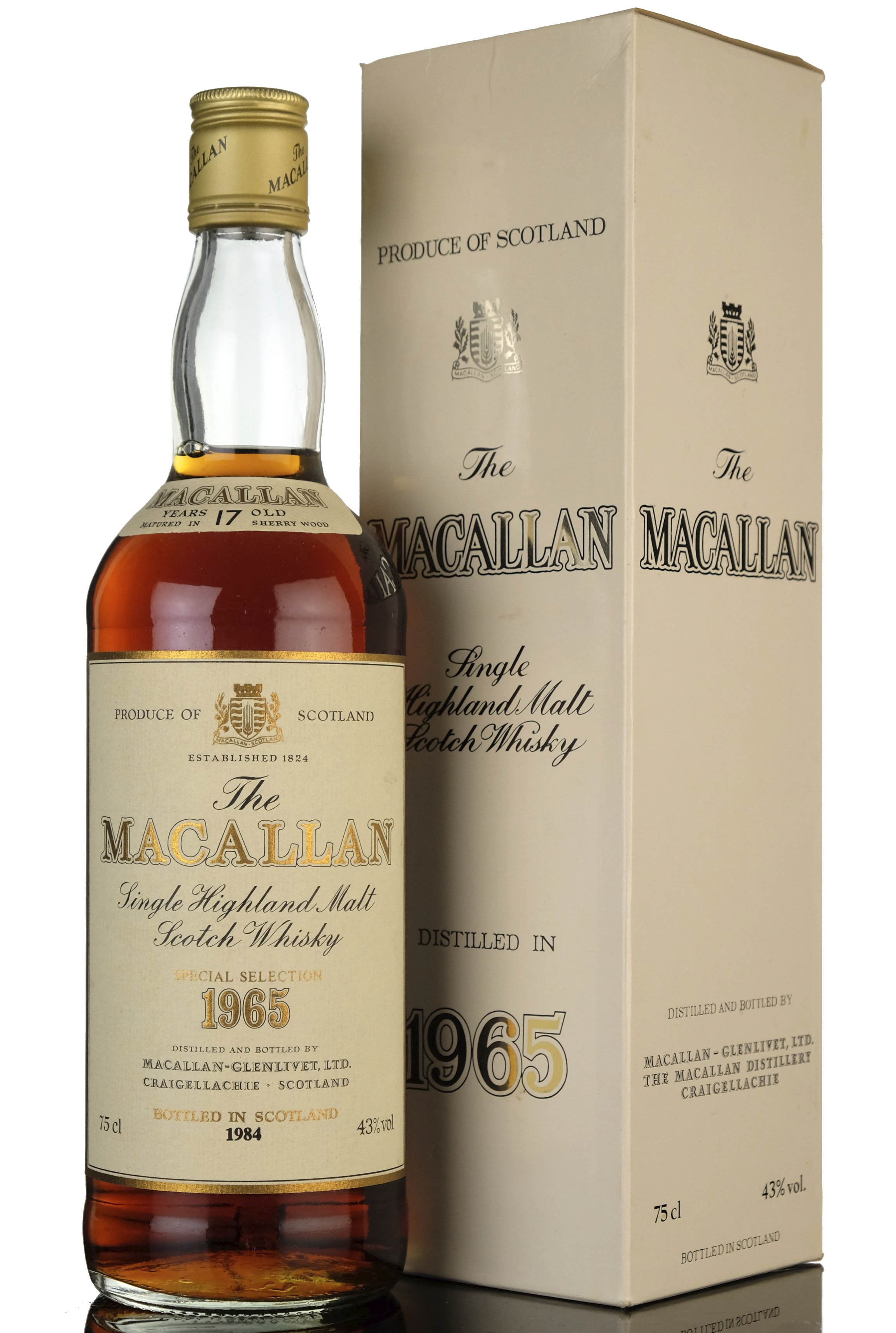 Macallan 1965-1984 - 18 Year Old - Sherry Cask - Special Selection