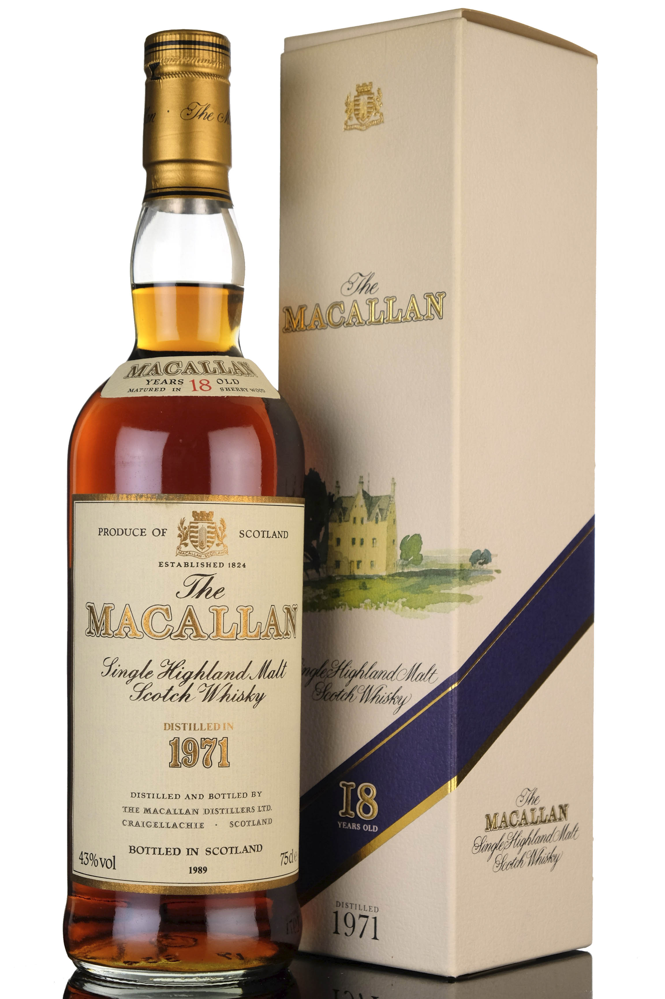 Macallan 1971-1989 - 18 Year Old