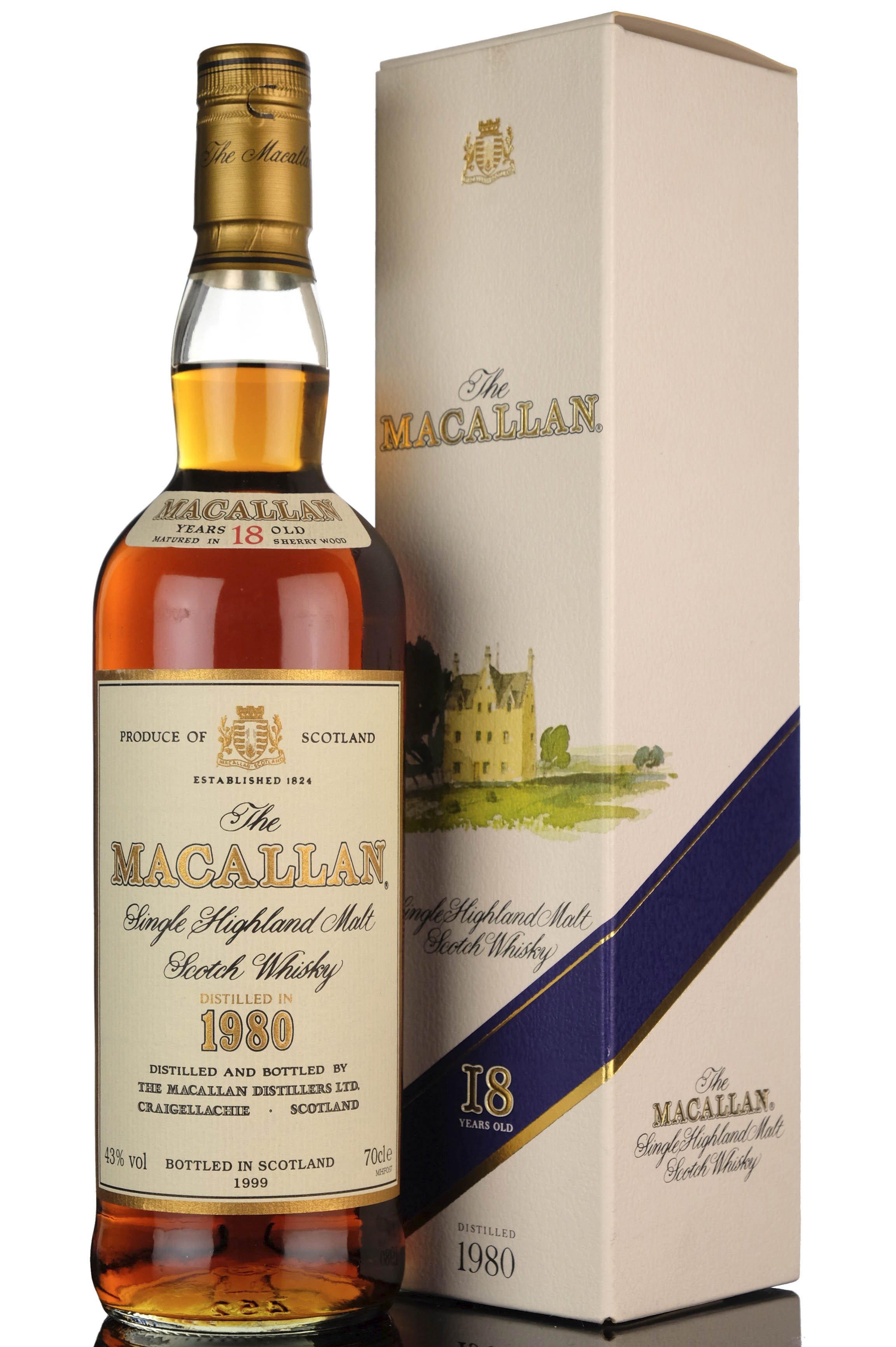 Macallan 1980-1999 - 18 Year Old