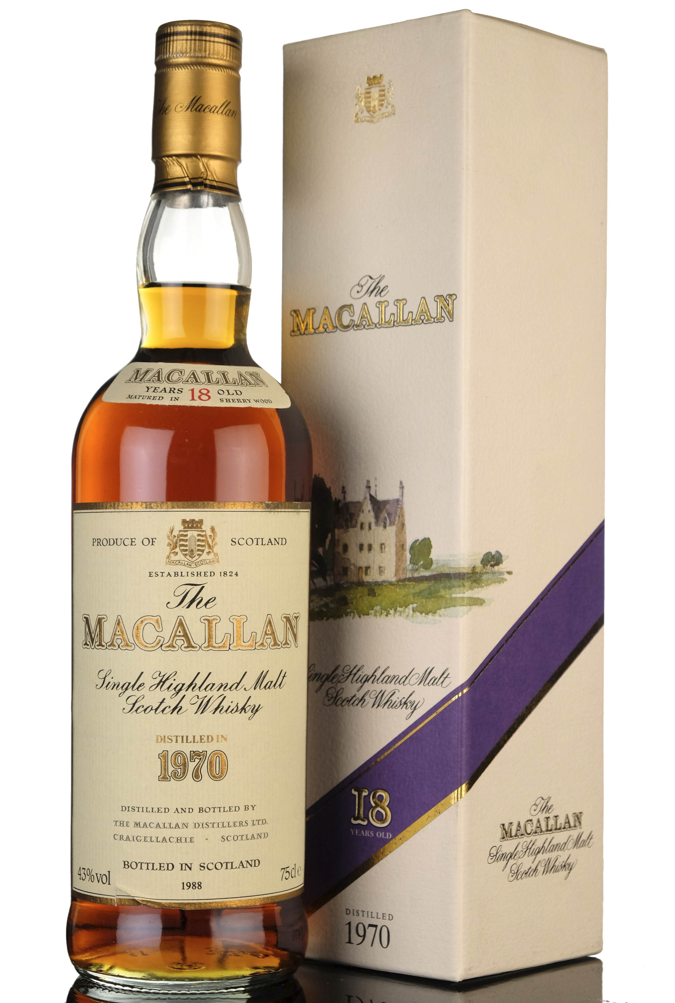 Macallan 1970-1988 - 18 Year Old