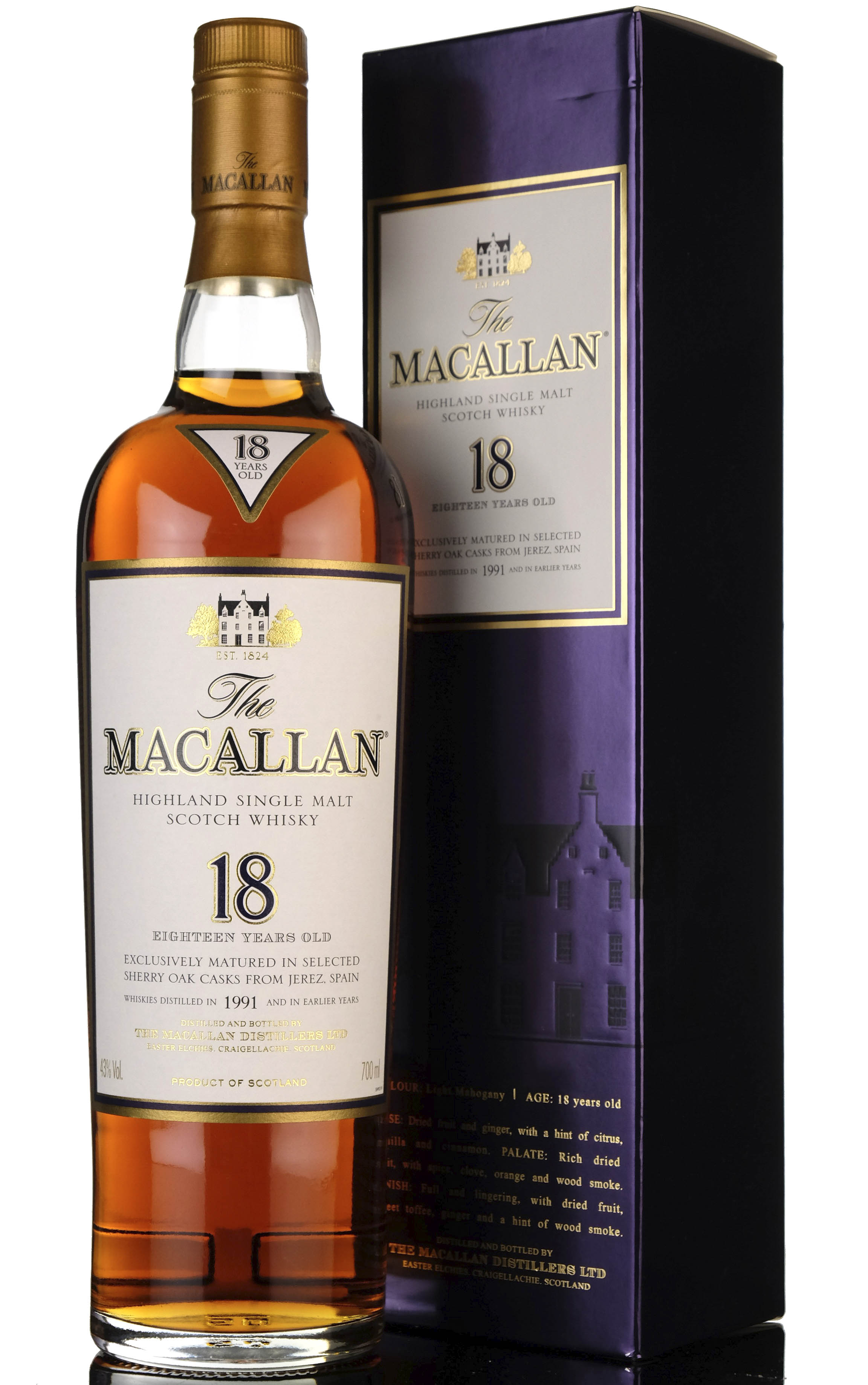 Macallan 1991 - 18 Year Old