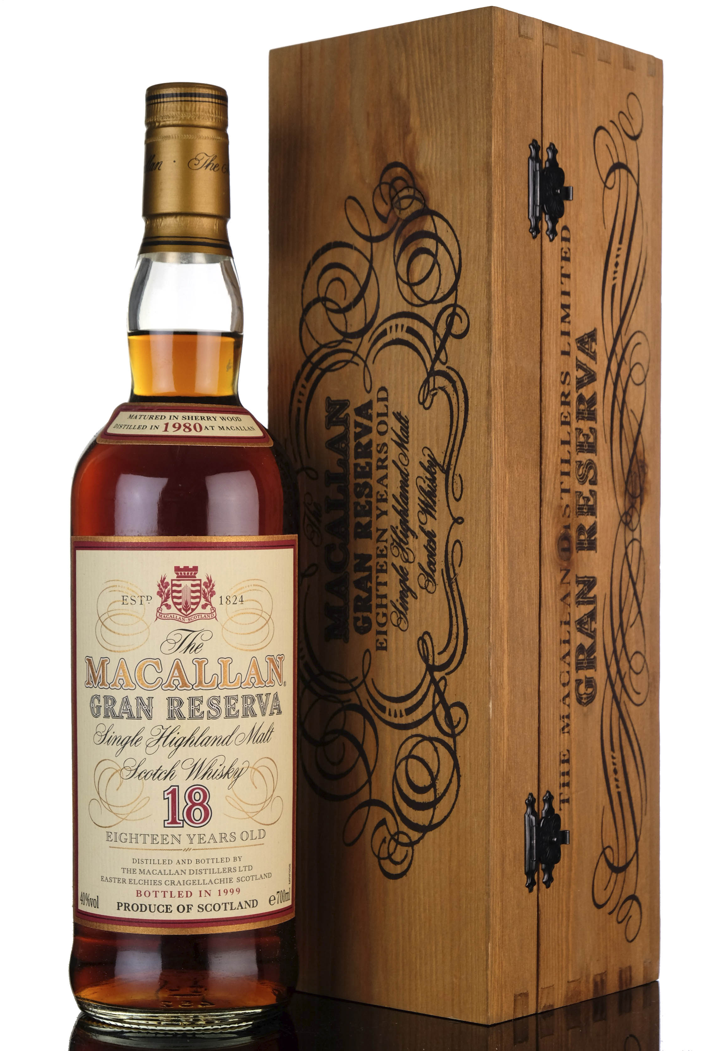 Macallan 1980-1999 - 18 Year Old - Gran Reserva