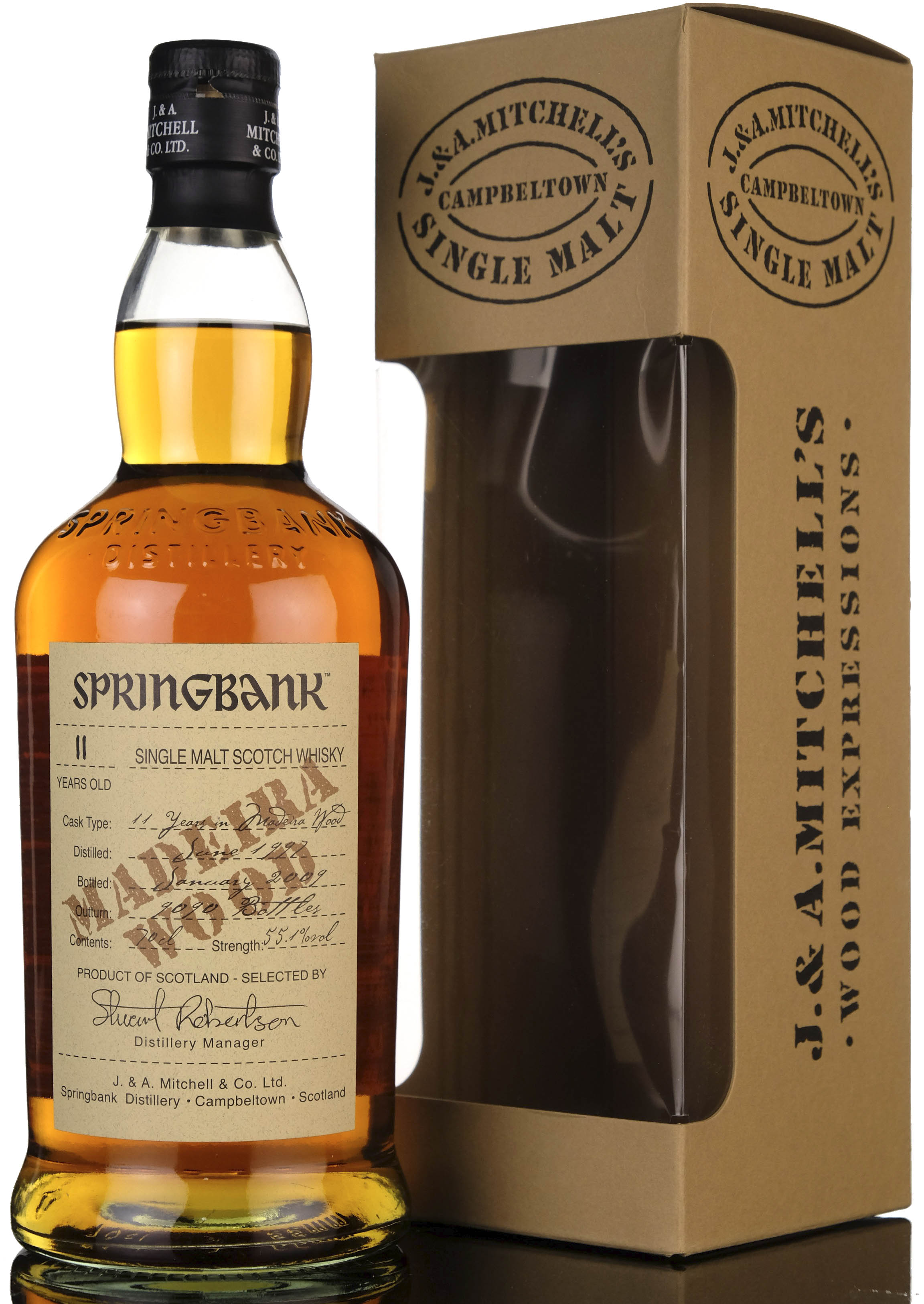 Springbank 1997-2009 - 11 Year Old - Madeira Wood