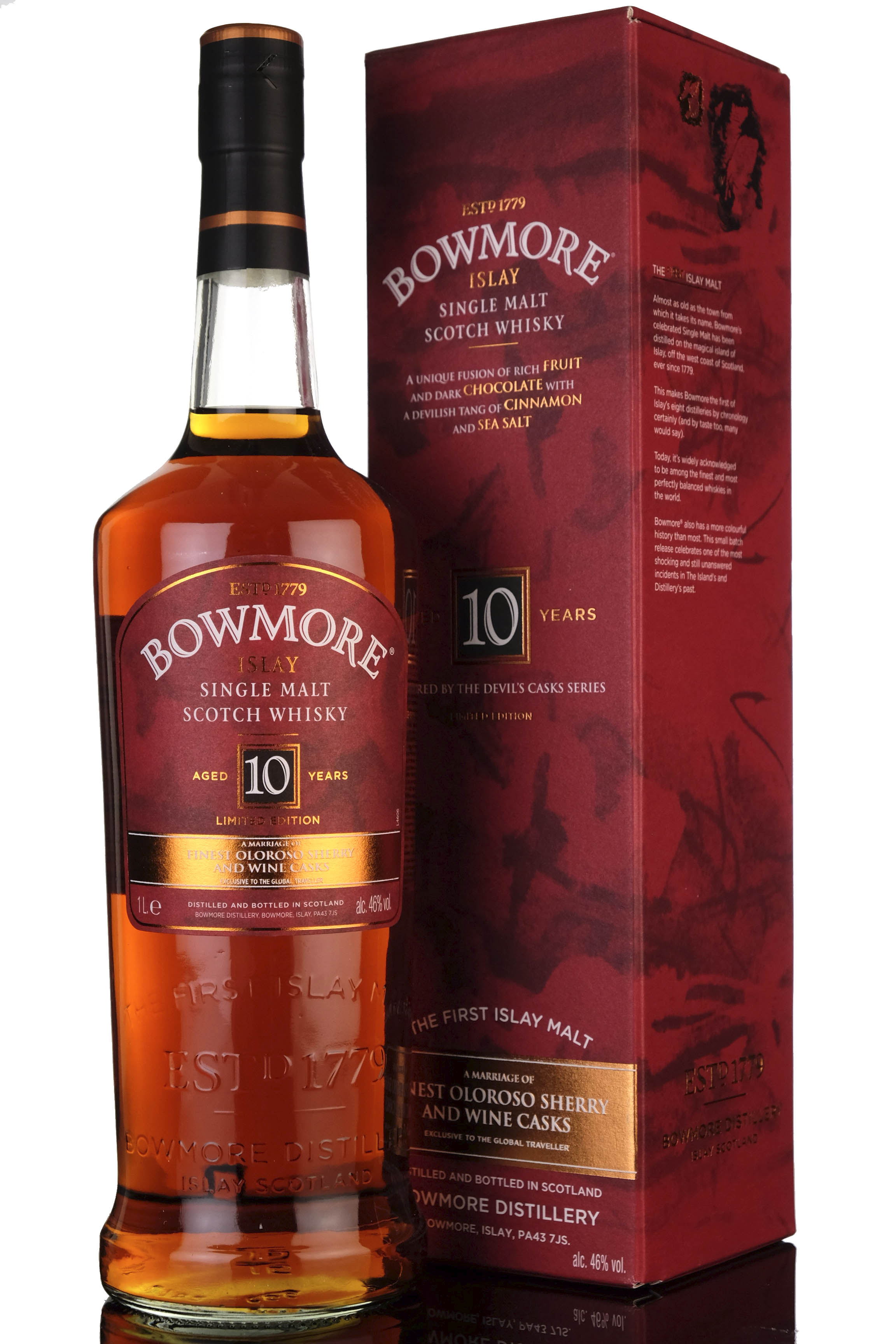 Bowmore 10 Year Old - 1 Litre