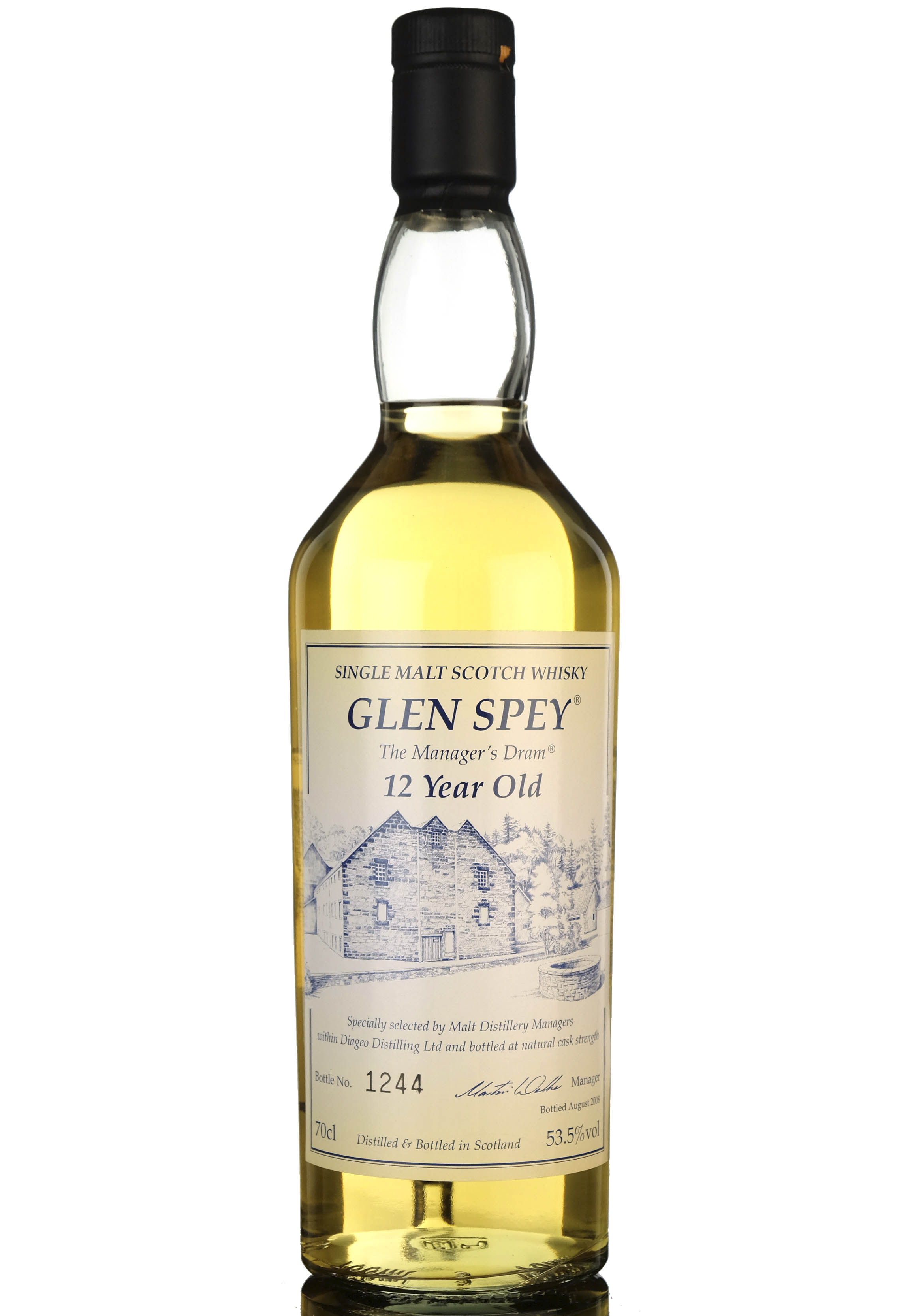 Glen Spey 12 Year Old - Managers Dram 2008