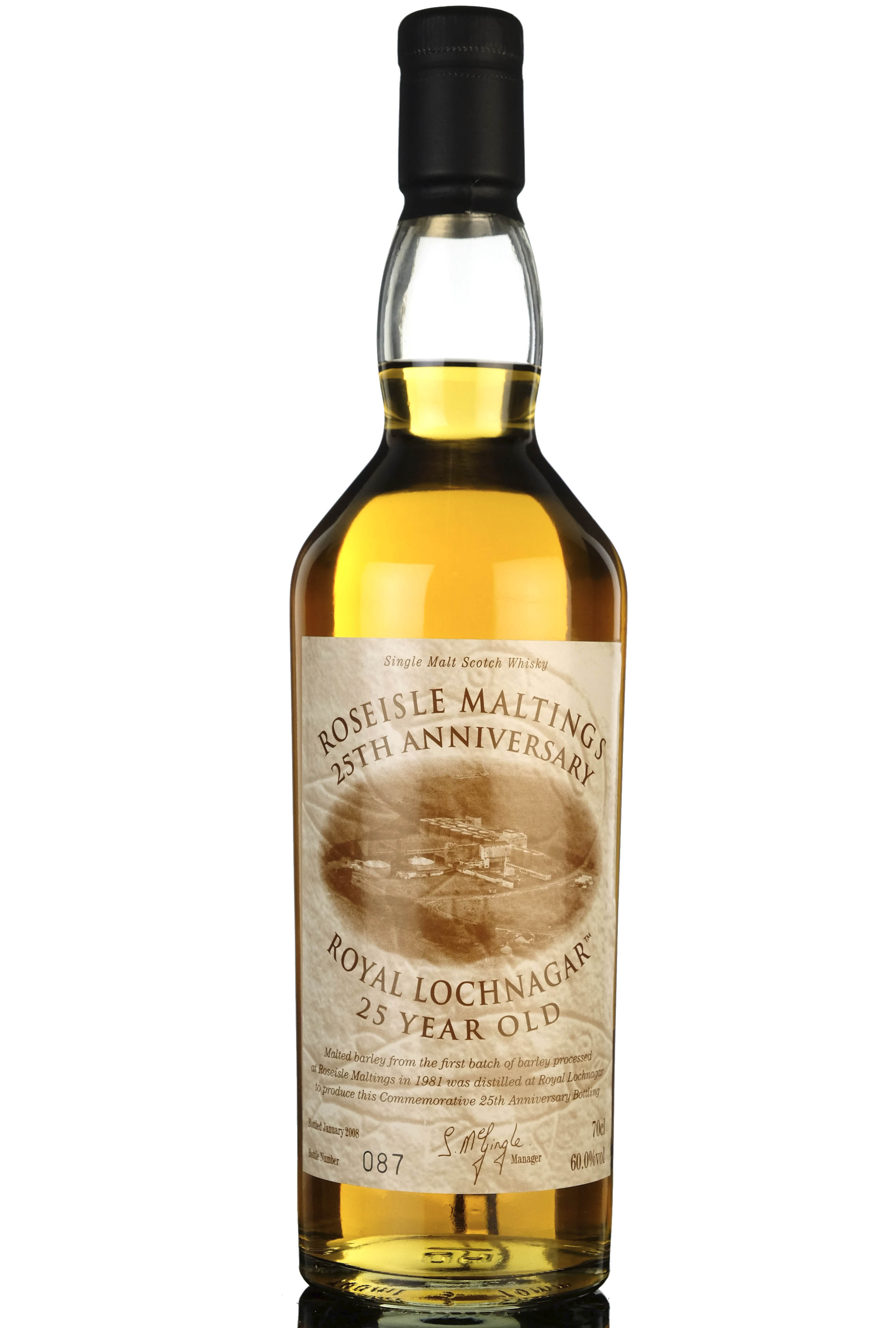 Royal Lochnagar 1981-2008 - 25 Year Old - Roseisle Maltings Anniversary