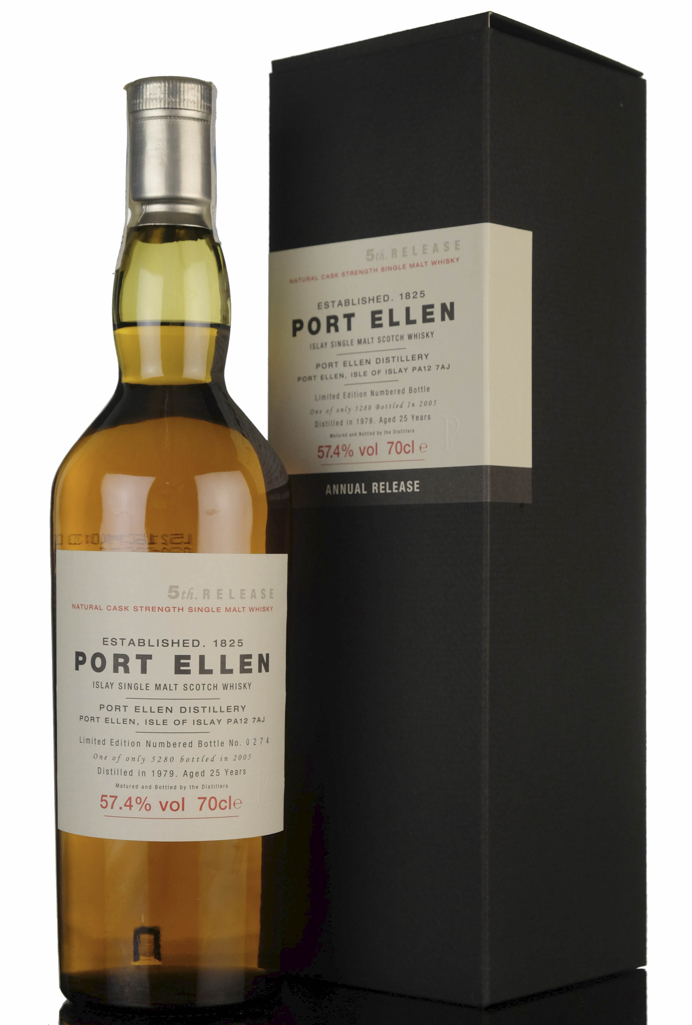 Port Ellen 1979-2005 - 25 Year Old - 5th Release