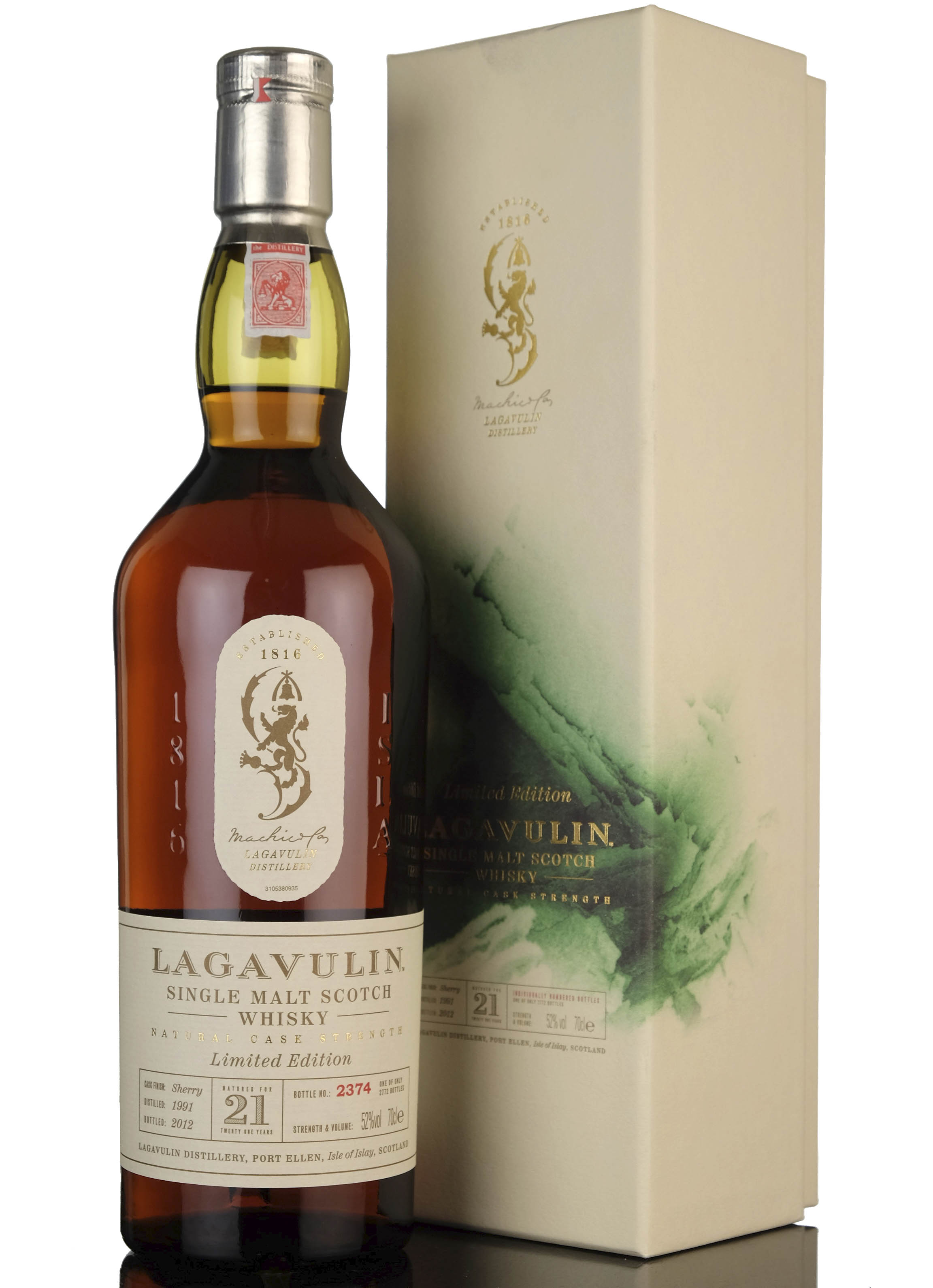 Lagavulin 1991-2012 - 21 Year Old
