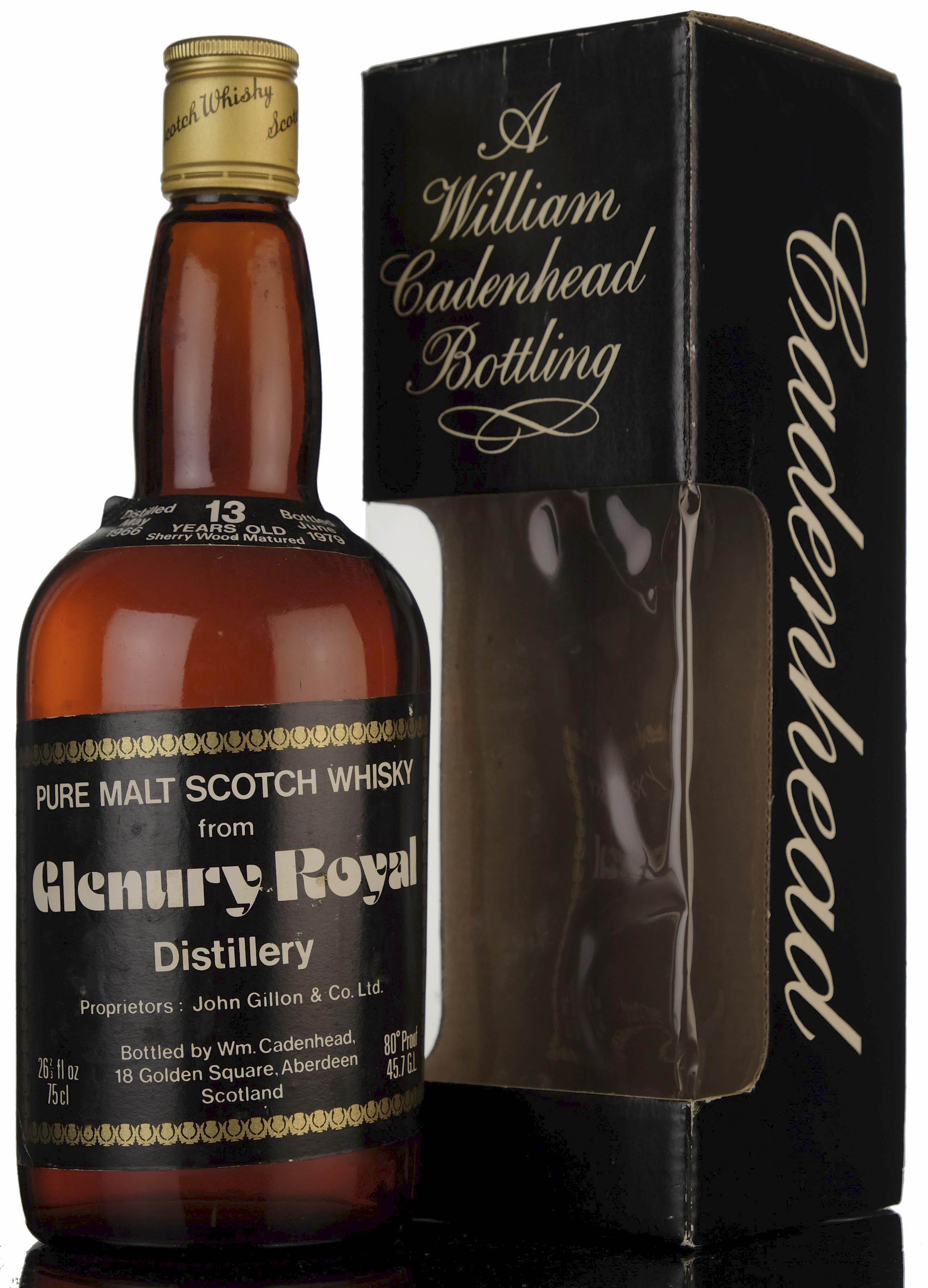 Glenury Royal 1966-1979 - 13 Year Old - Cadenhead Dumpy