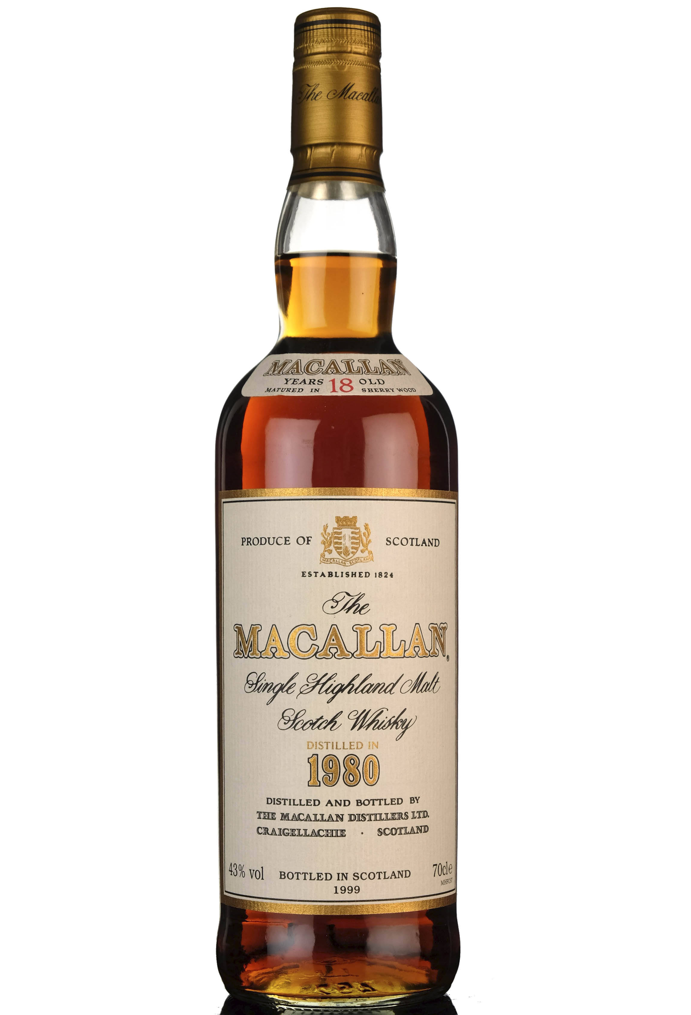 Macallan 1980-1999 - 18 Year Old