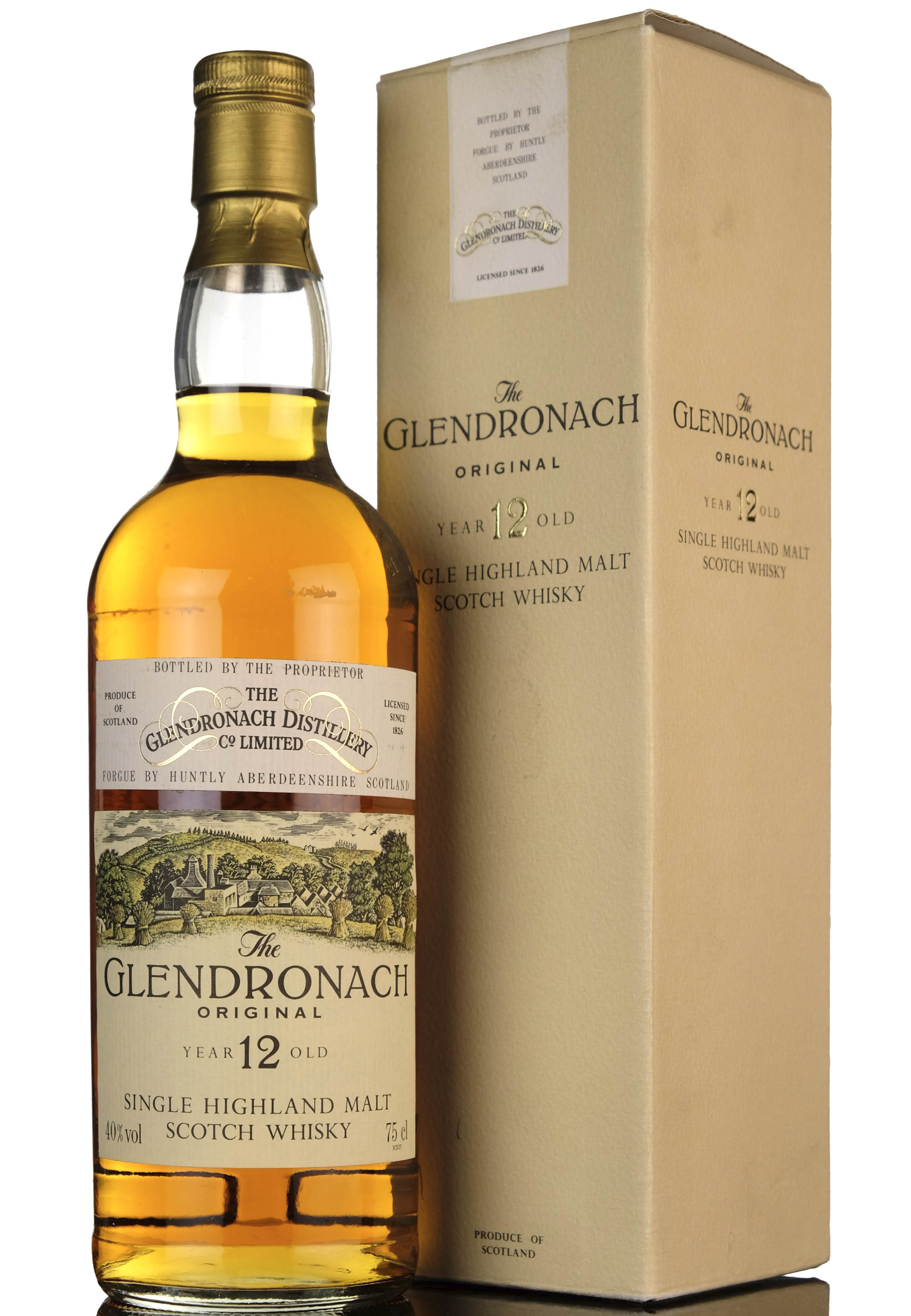 Glendronach 12 Year Old - Circa 1990