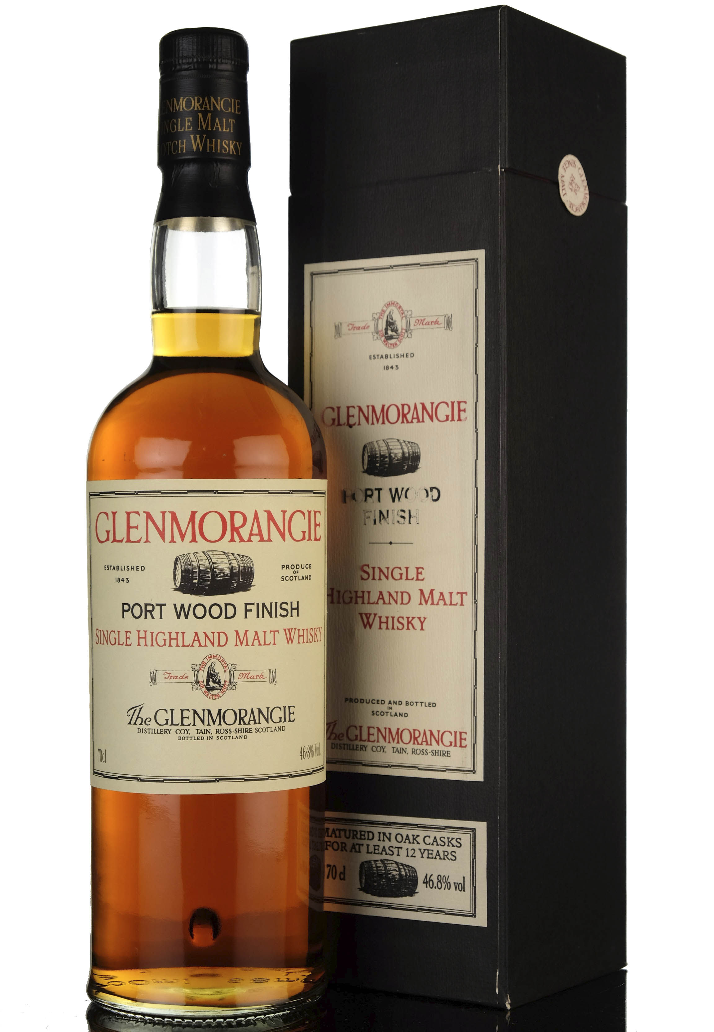 Glenmorangie Port Wood Finish - 1990s - First Release