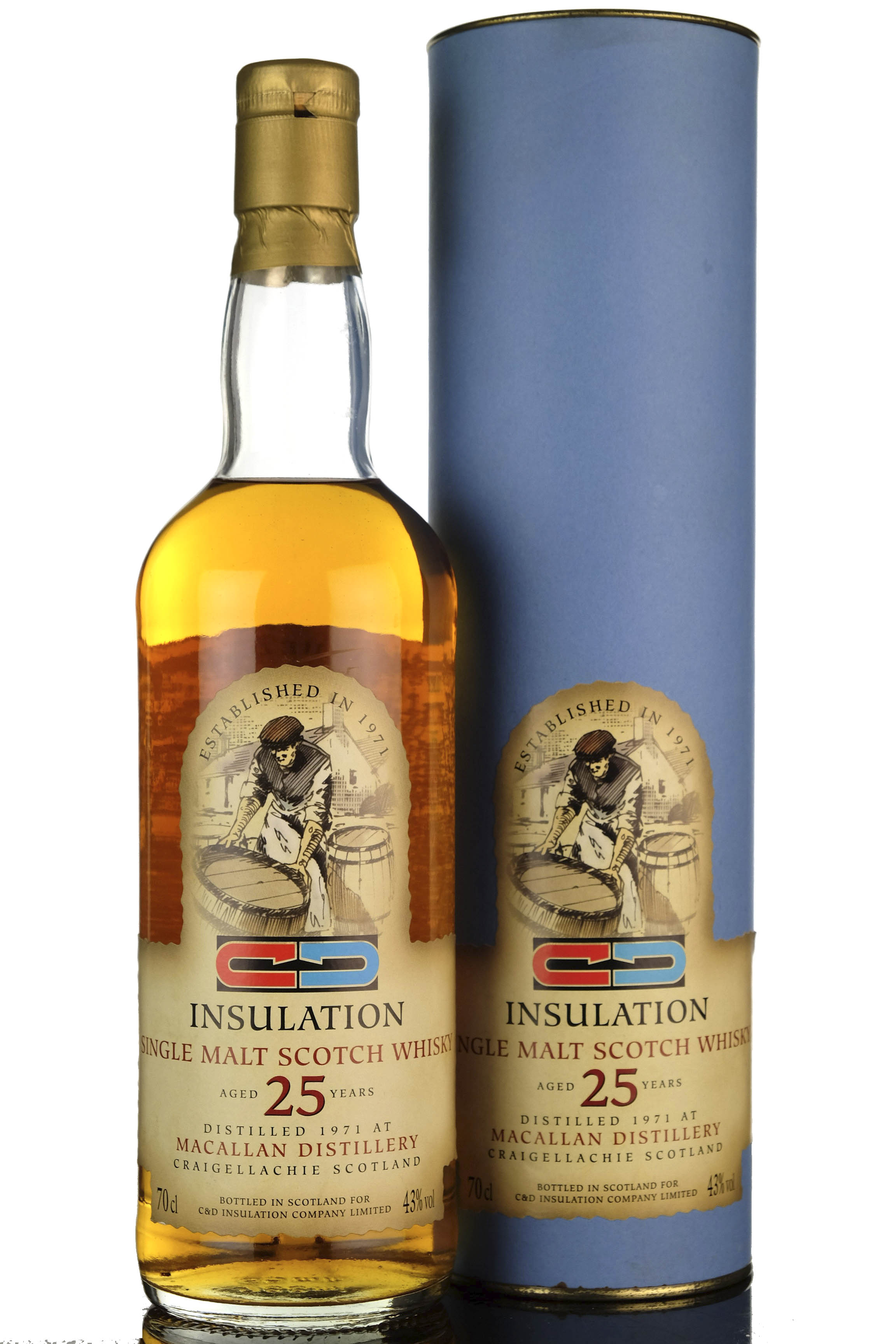 Macallan 1971 - 25 Year Old - C&D Insulation