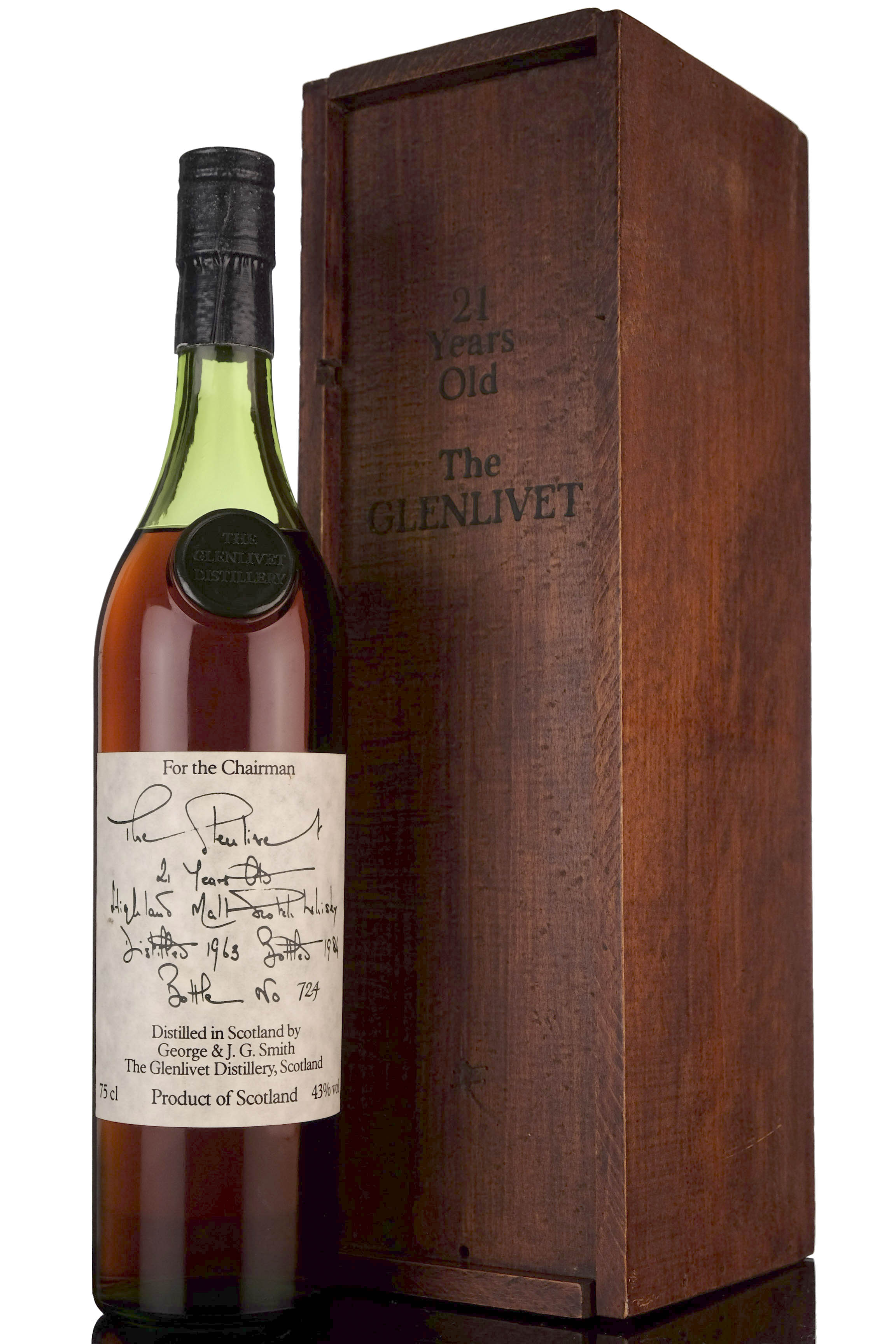 Glenlivet 1963-1984 - 21 Year Old - Chairman Reserve