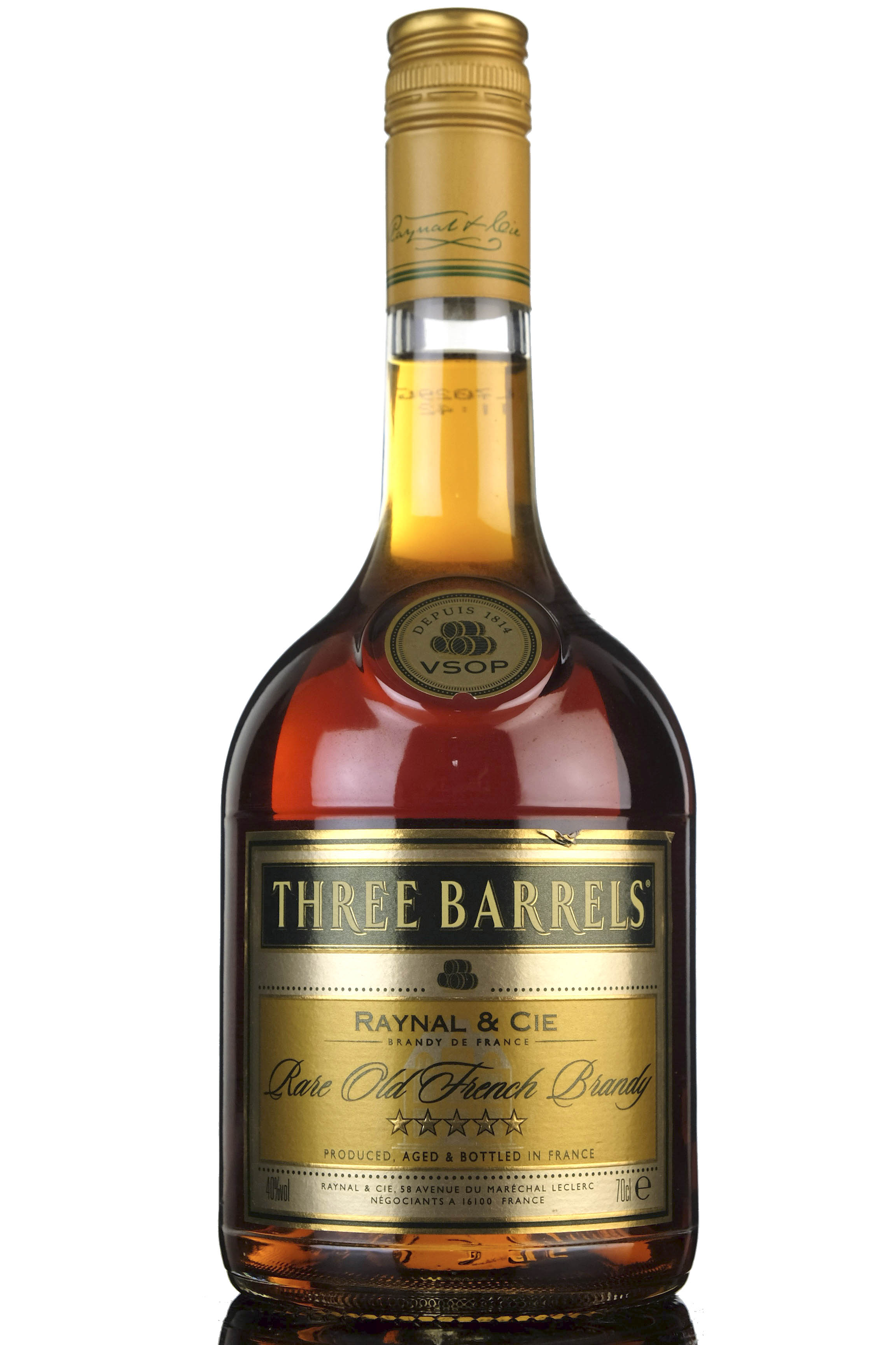 Three Barrels VSOP Brandy