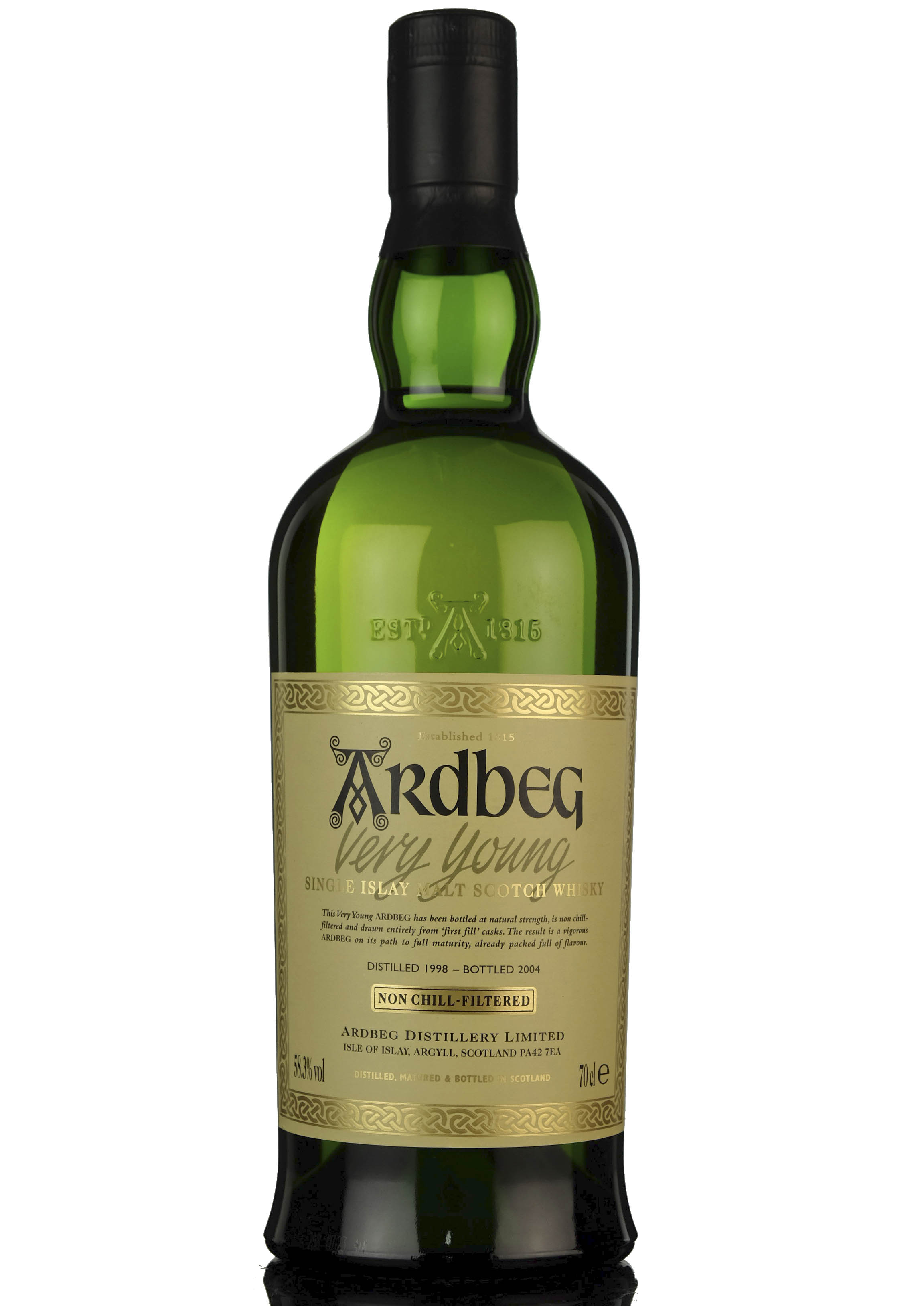 Ardbeg 1998-2004 - Very Young