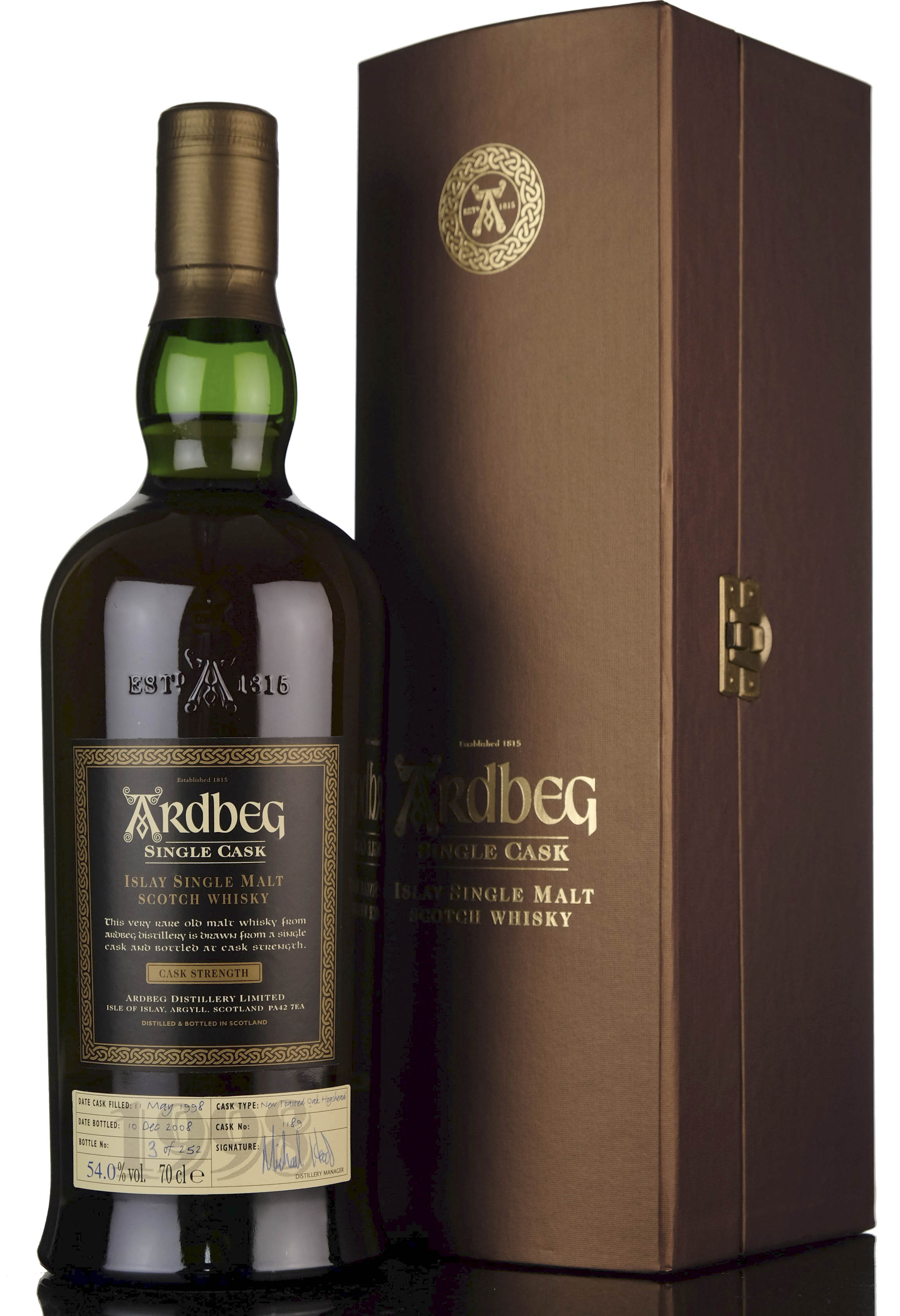 Ardbeg 1998-2008 - Single Cask 1189