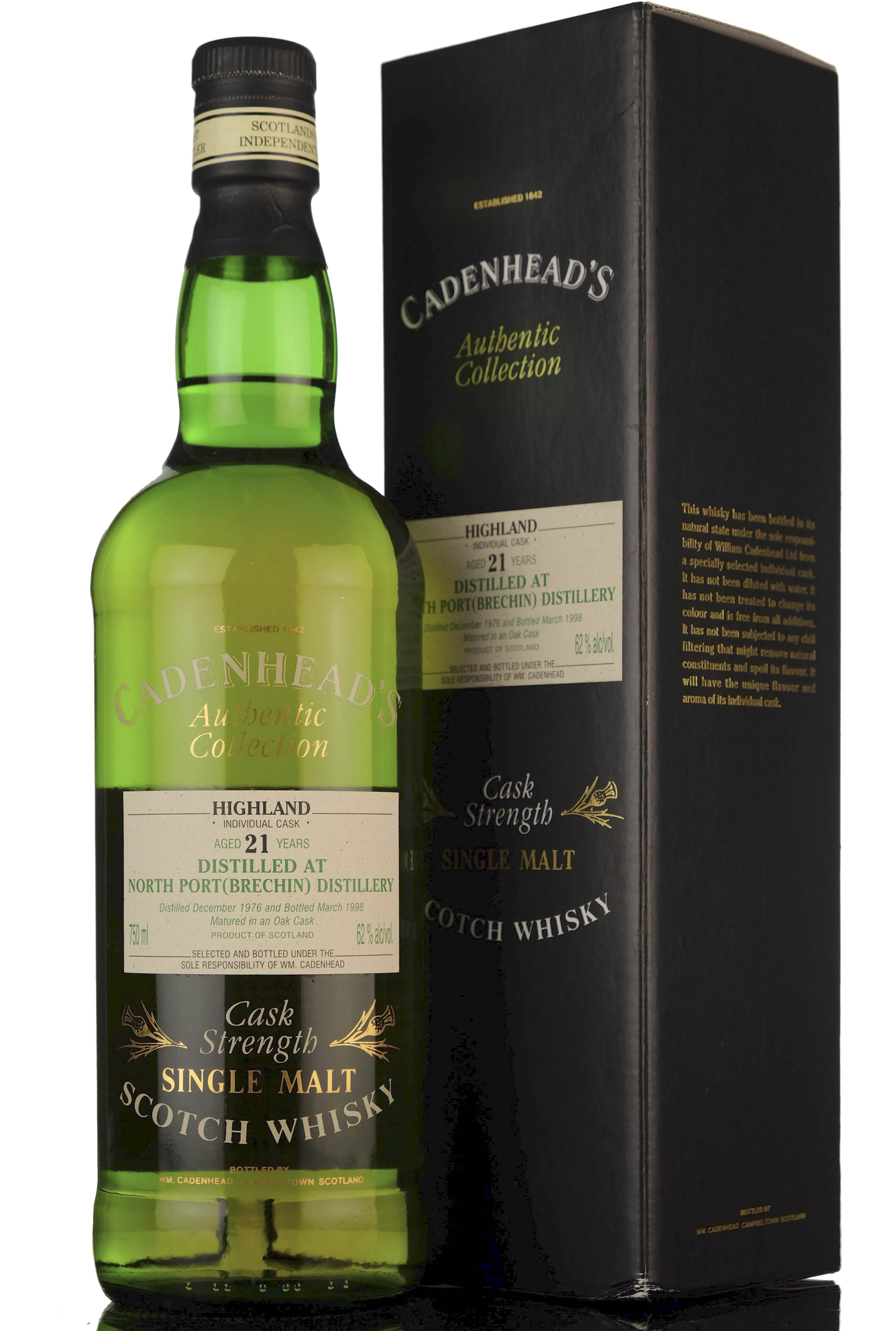North Port 19761998  21 Year Old  Cadenheads Authentic Collection