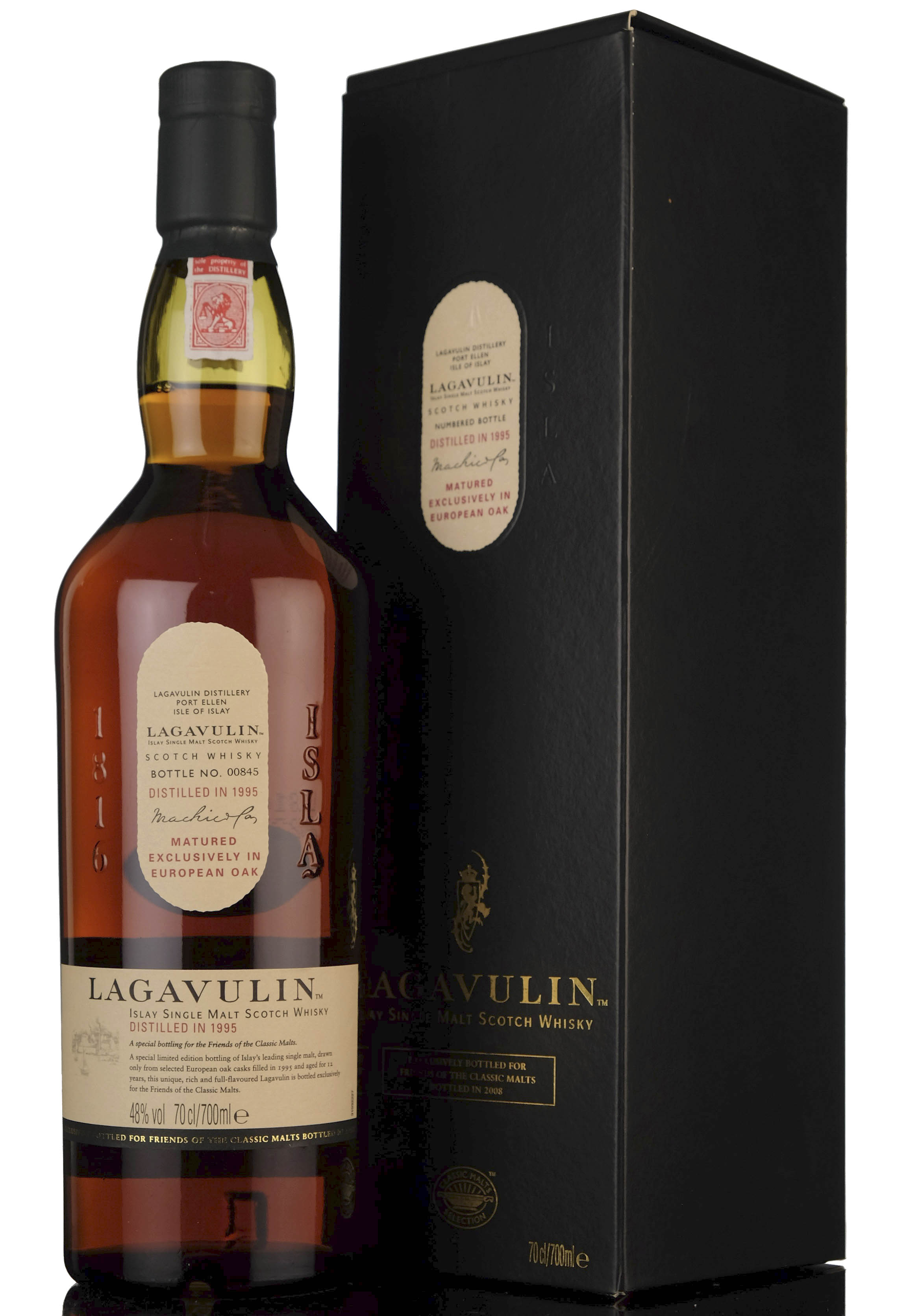 Lagavulin 1995 - 2008 Friends Of The Classic Malts