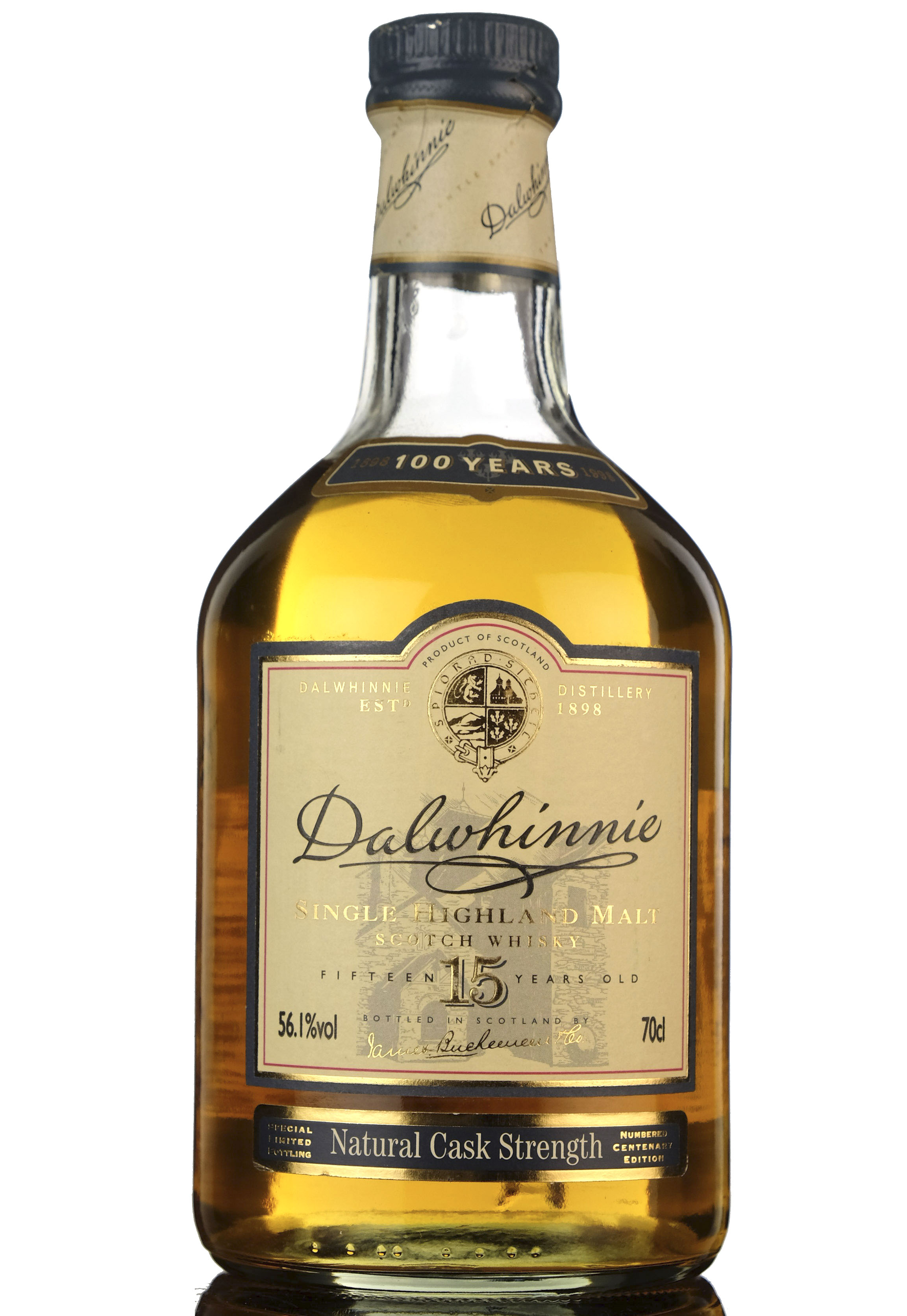 Dalwhinnie 15 Year Old - Centenary 1898-1998 - Cask Strength