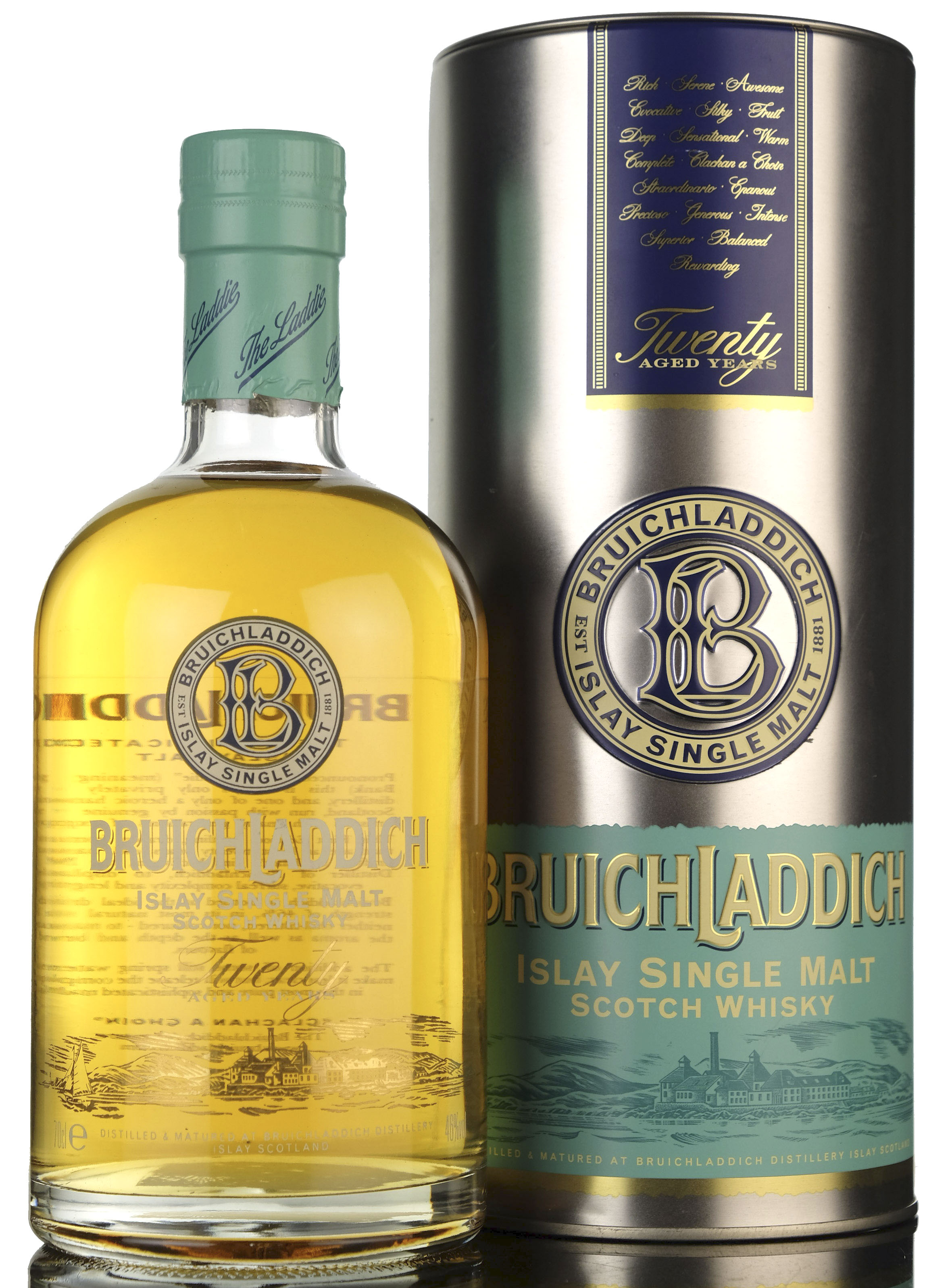 Bruichladdich 20 Year Old - 1st Edition - 2001 Release