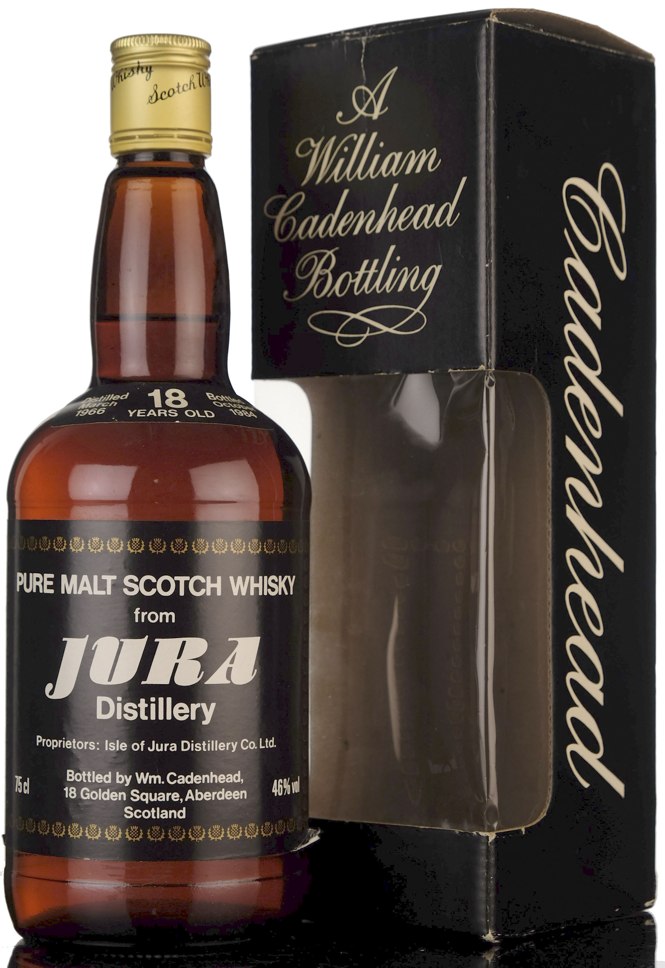 Jura 1966-1984 - 18 Year Old - Cadenhead Dumpy