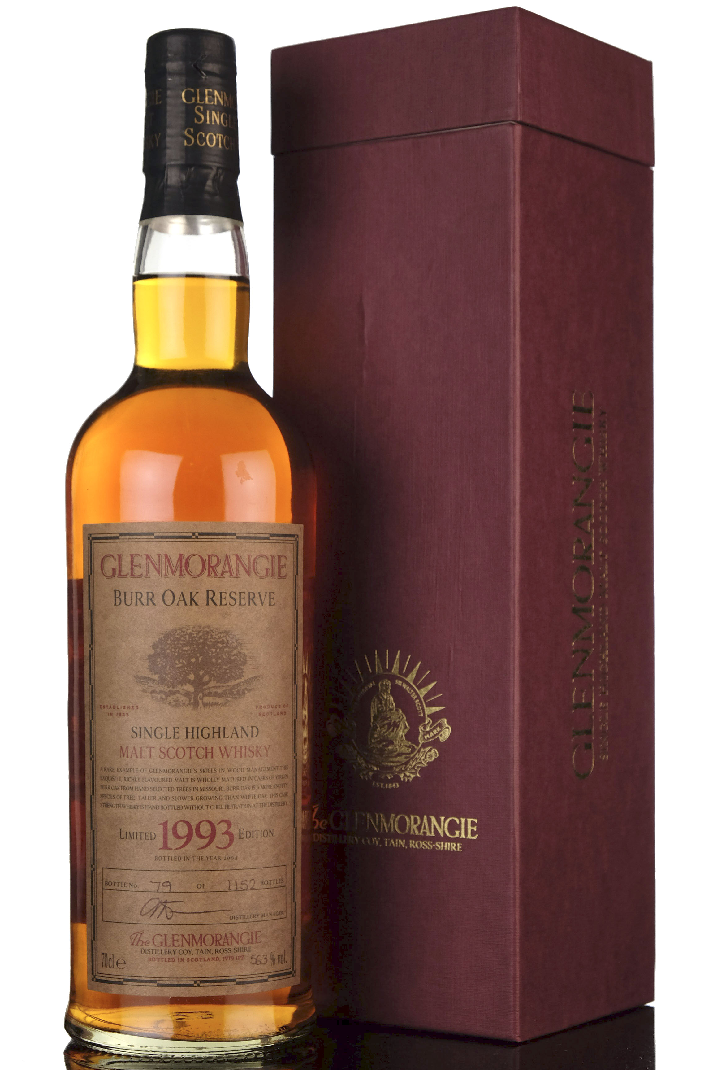 Glenmorangie 1993-2004 - Burr Oak