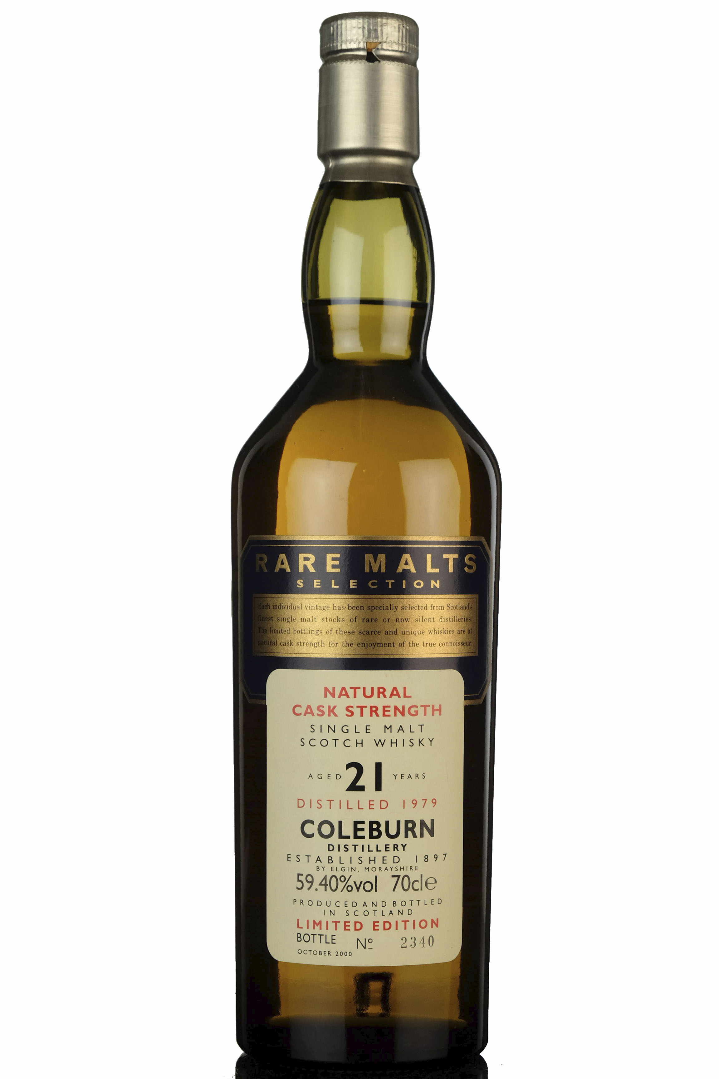 Coleburn 1979-2000 - 21 Year Old - Rare Malts 59.40%