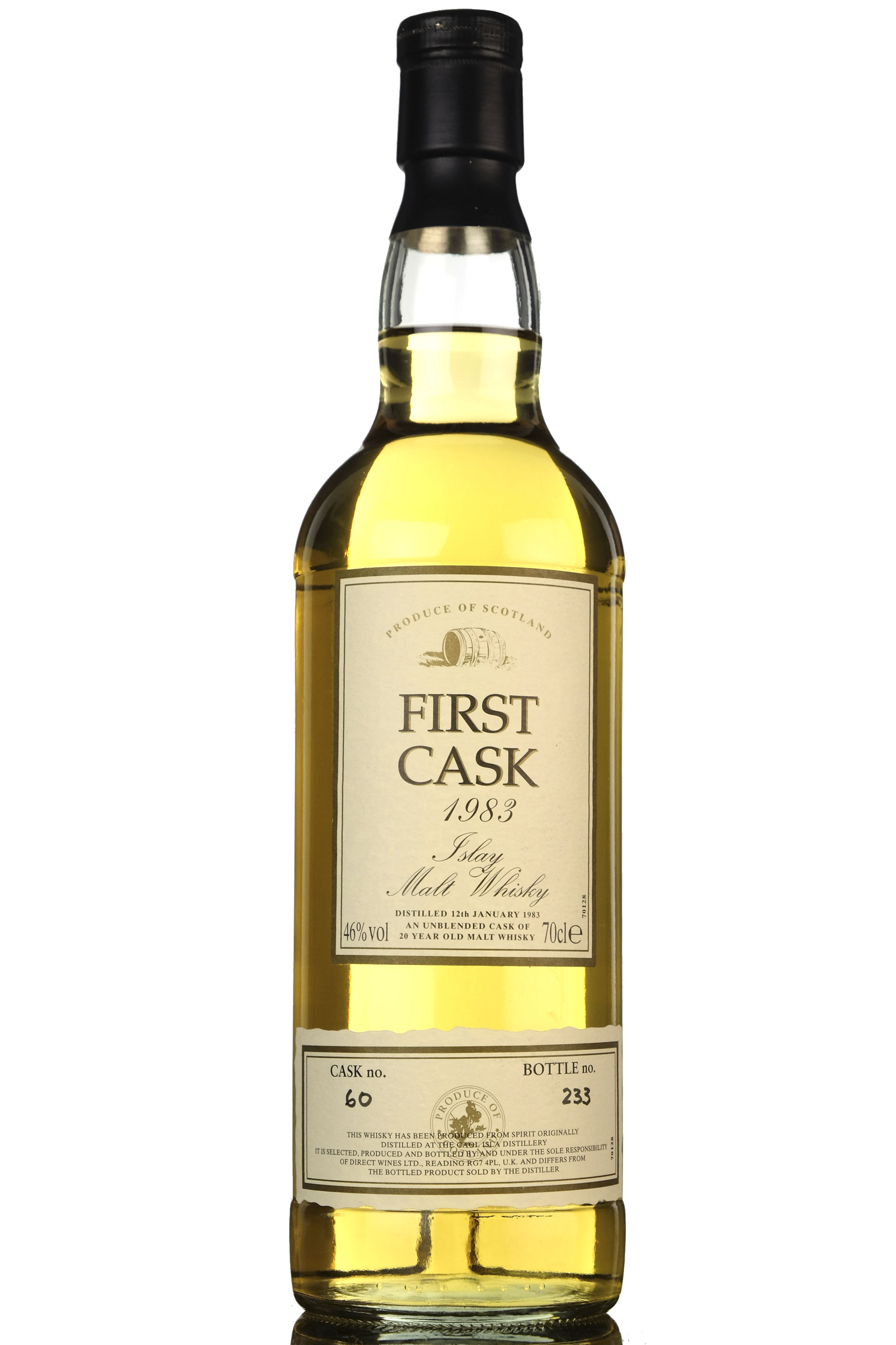 Caol Ila 1983 - 20 Year Old - First Cask 60