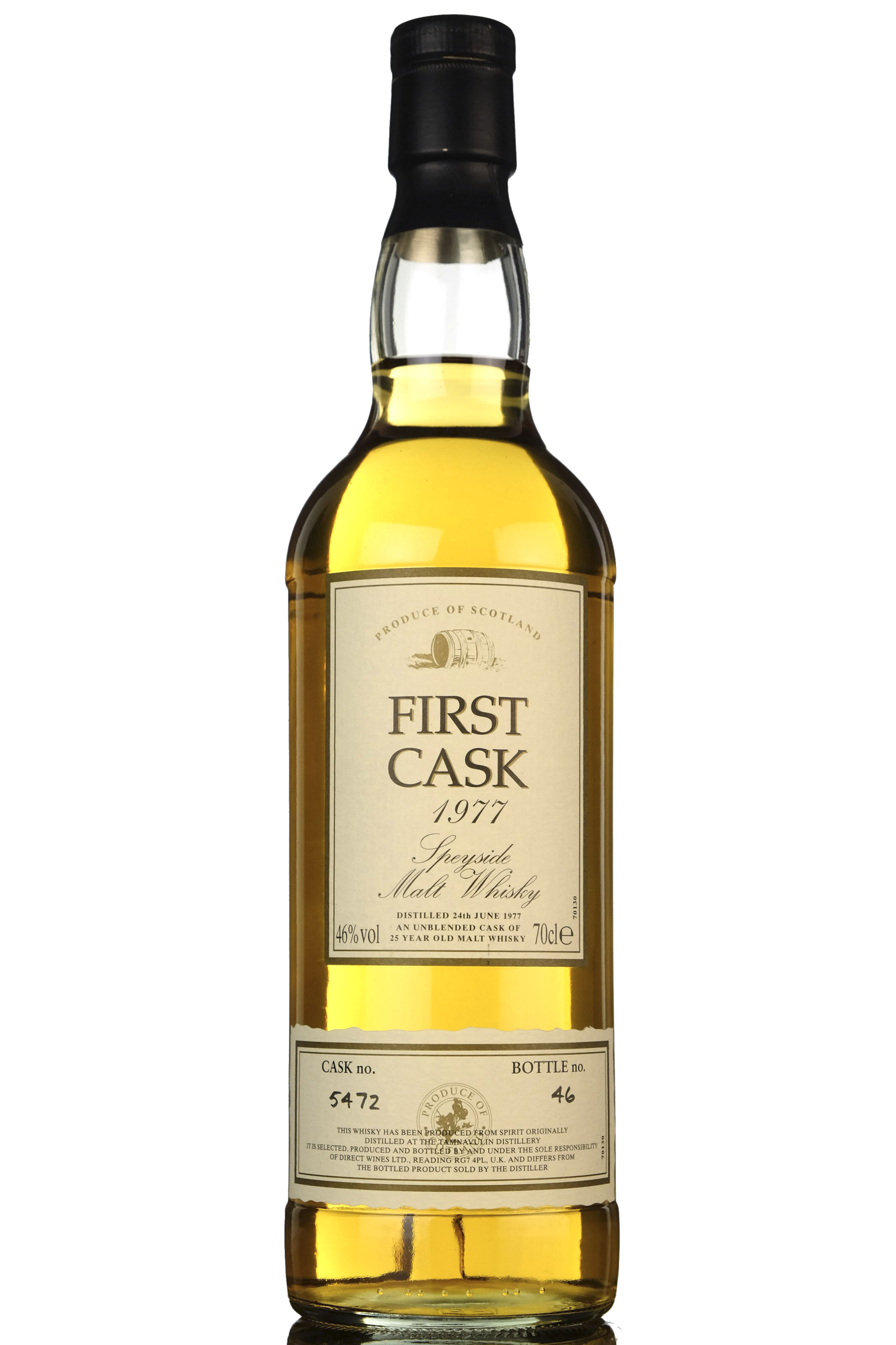 Tamnavulin 1977 - 25 Year Old - First Cask 5472