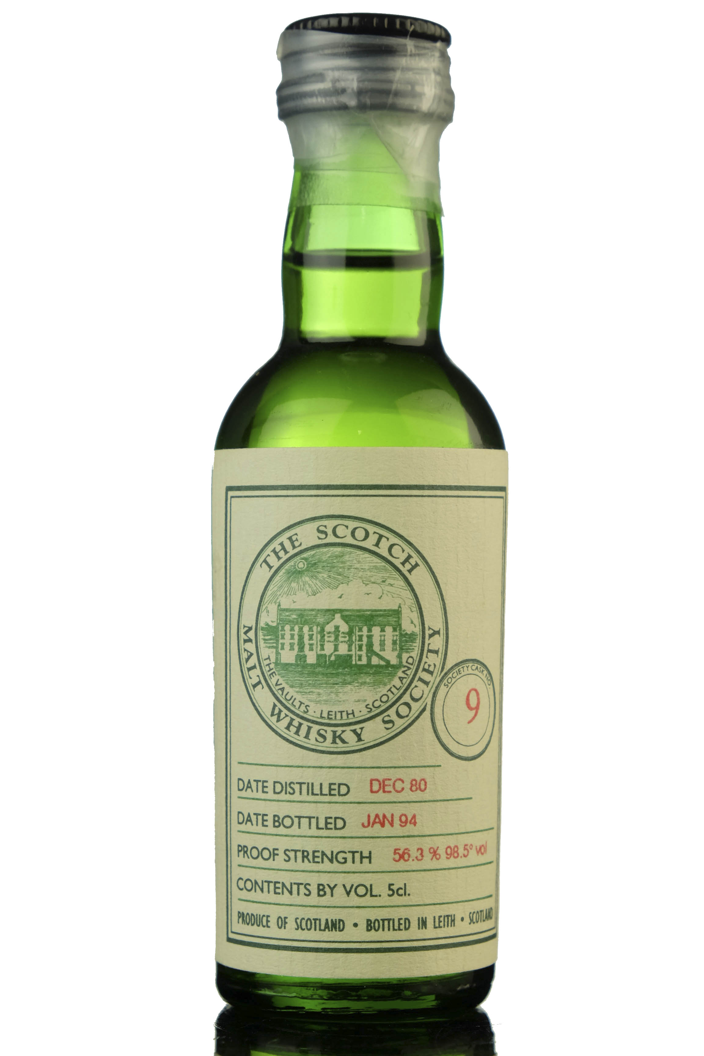 Glen Grant 1980-1994 SMWS 9 Miniature