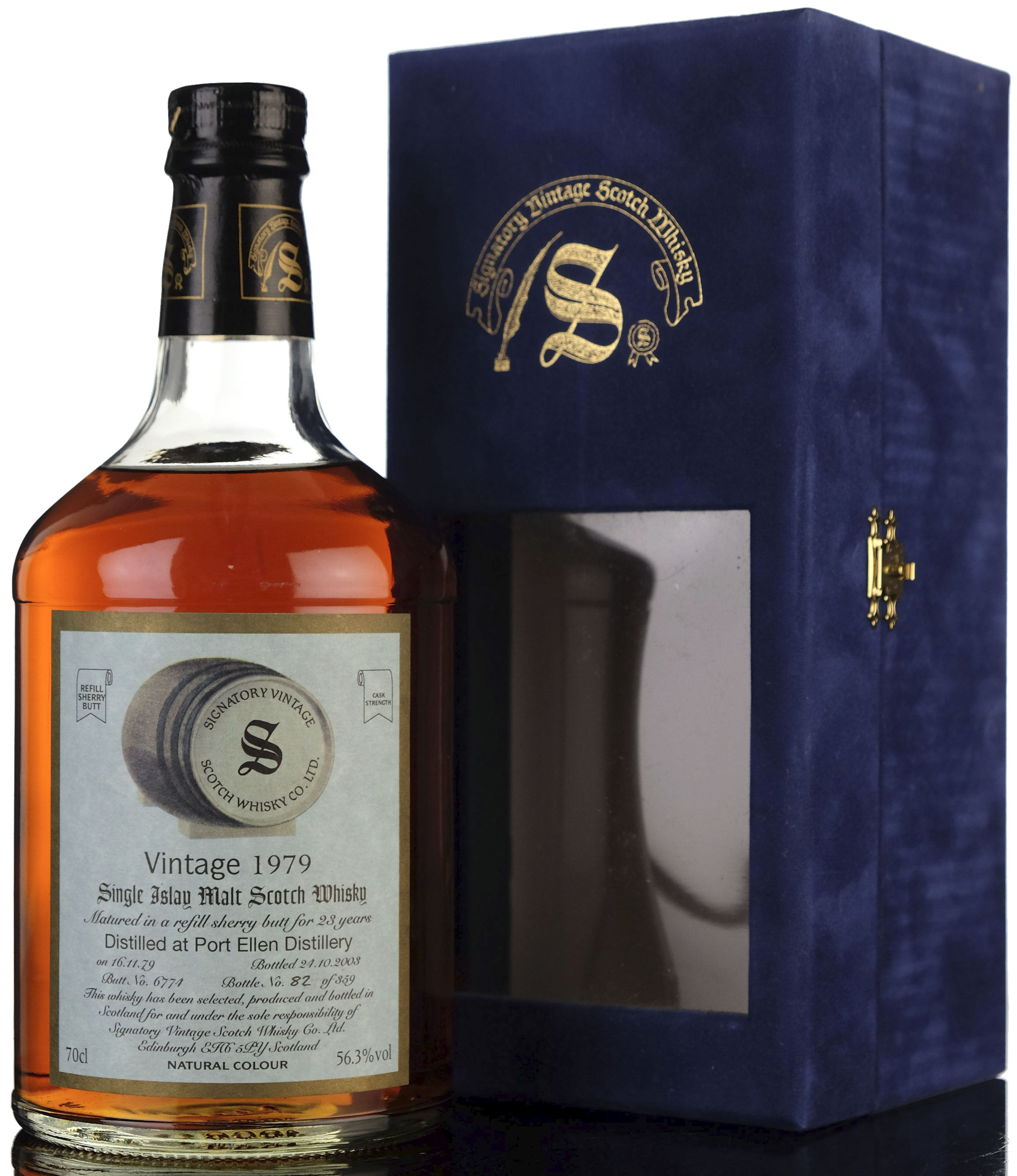 Port Ellen 1979 - 2003 23 Signatory Vintage Single Cask 6774