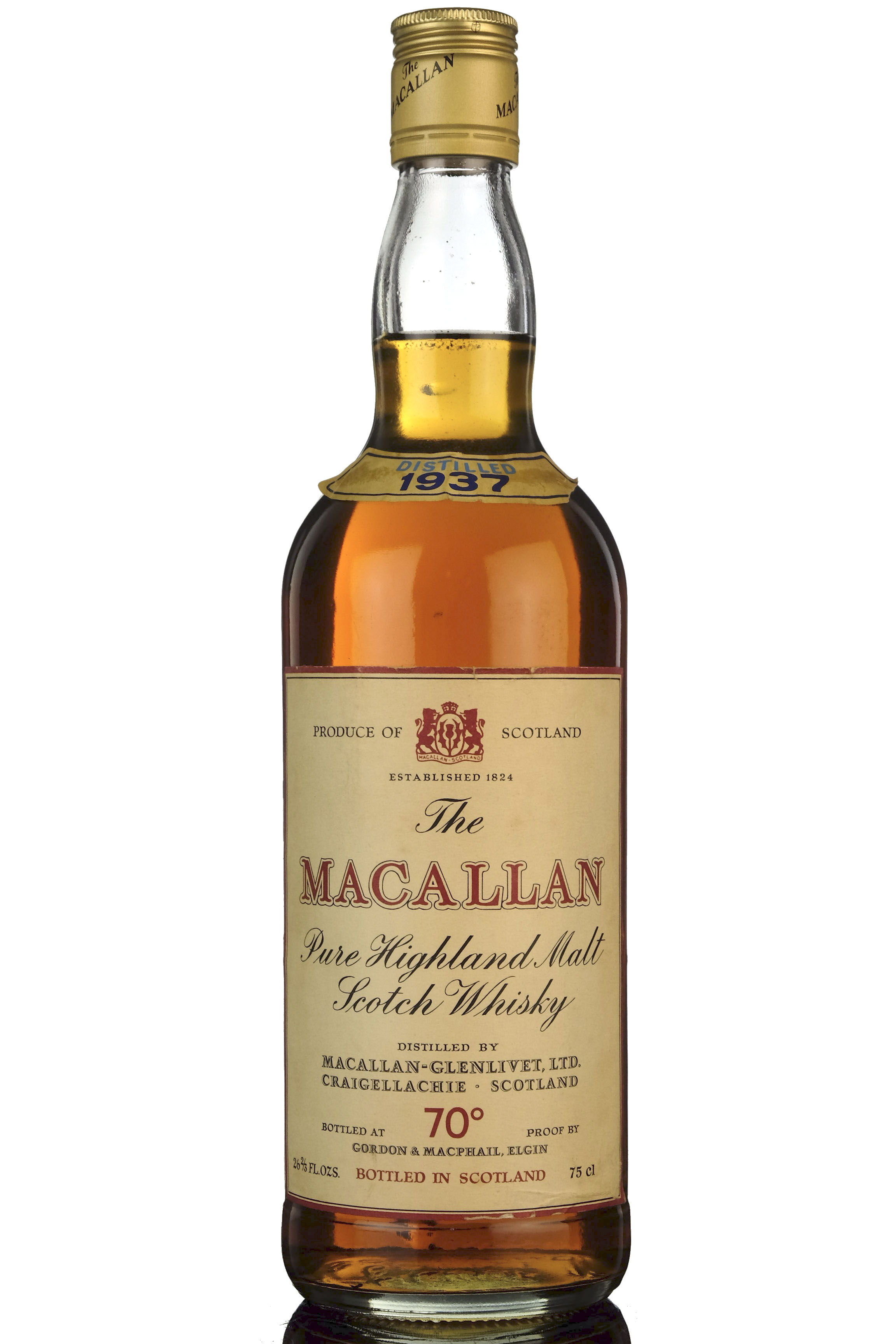 Macallan 1937 - Gordon & MacPhail - 1970s