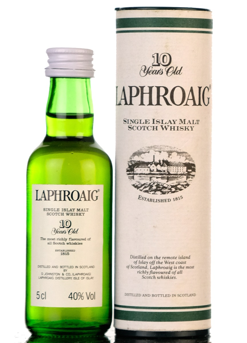 Laphroaig 10 Year Old Miniature