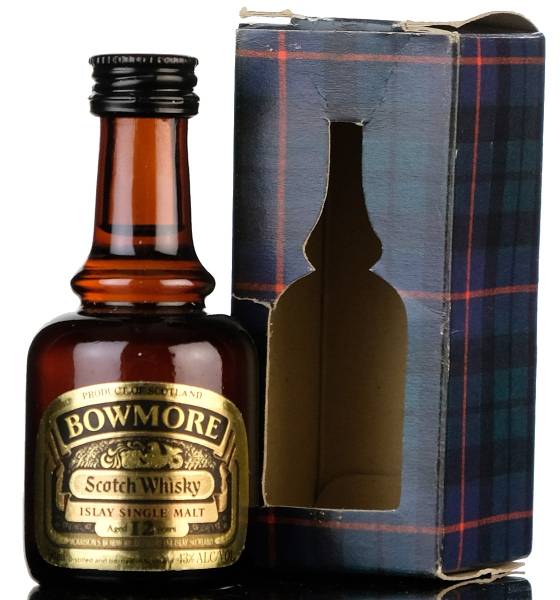 Bowmore 12 Year Old Miniature