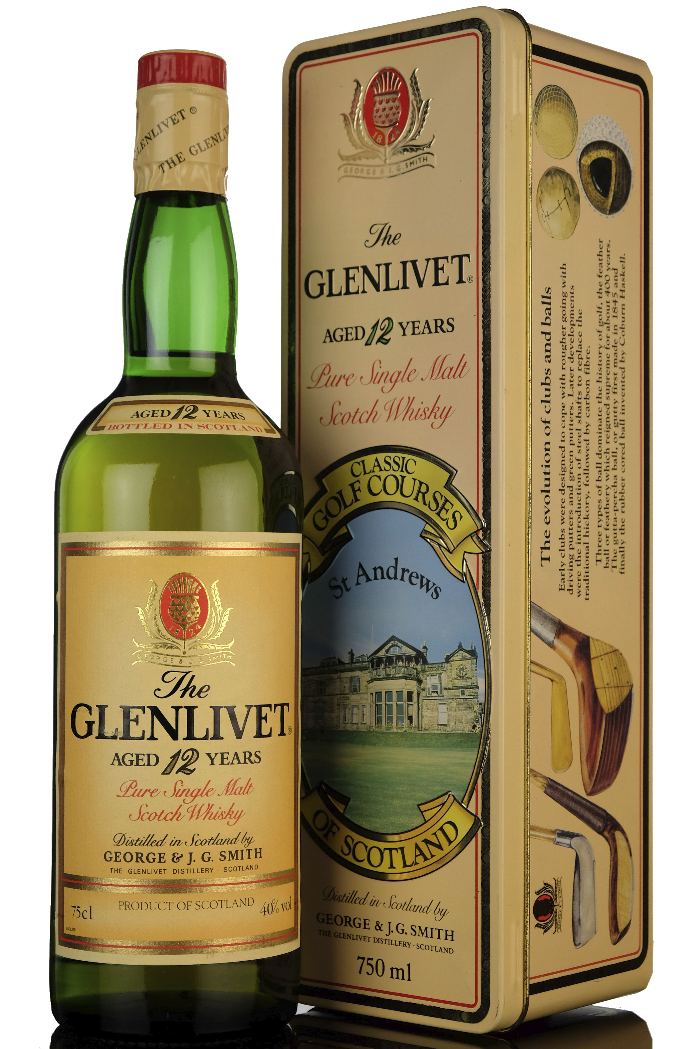 Glenlivet 12 Year Old - Classic Golf Courses - St Andrews