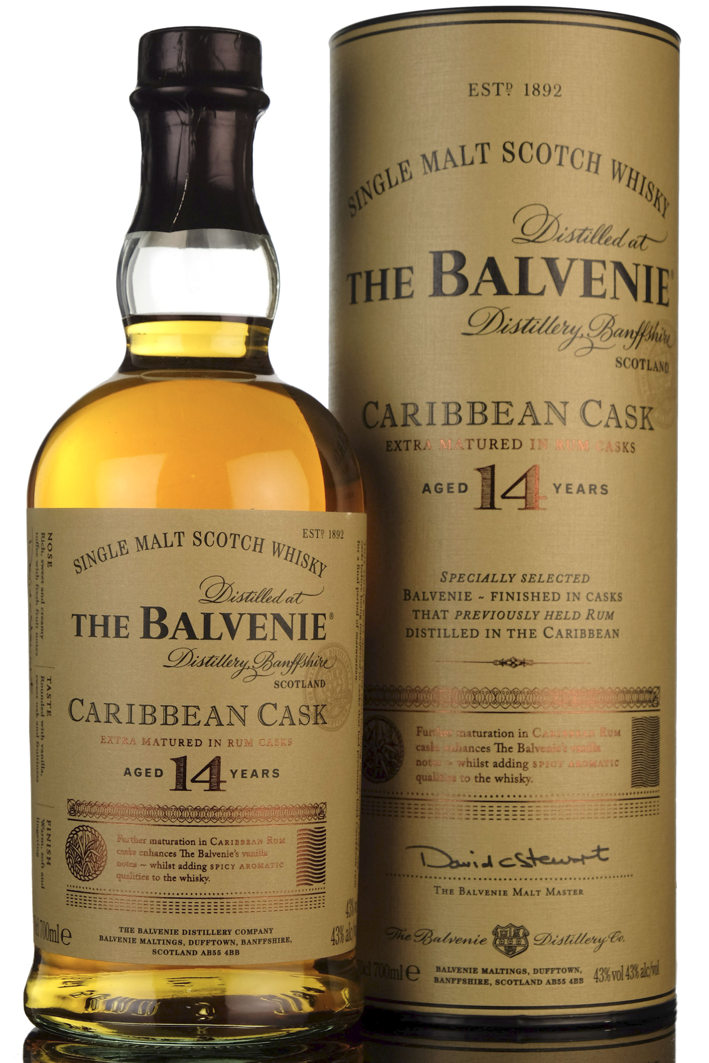 Balvenie 14 Year Old - Caribbean Cask