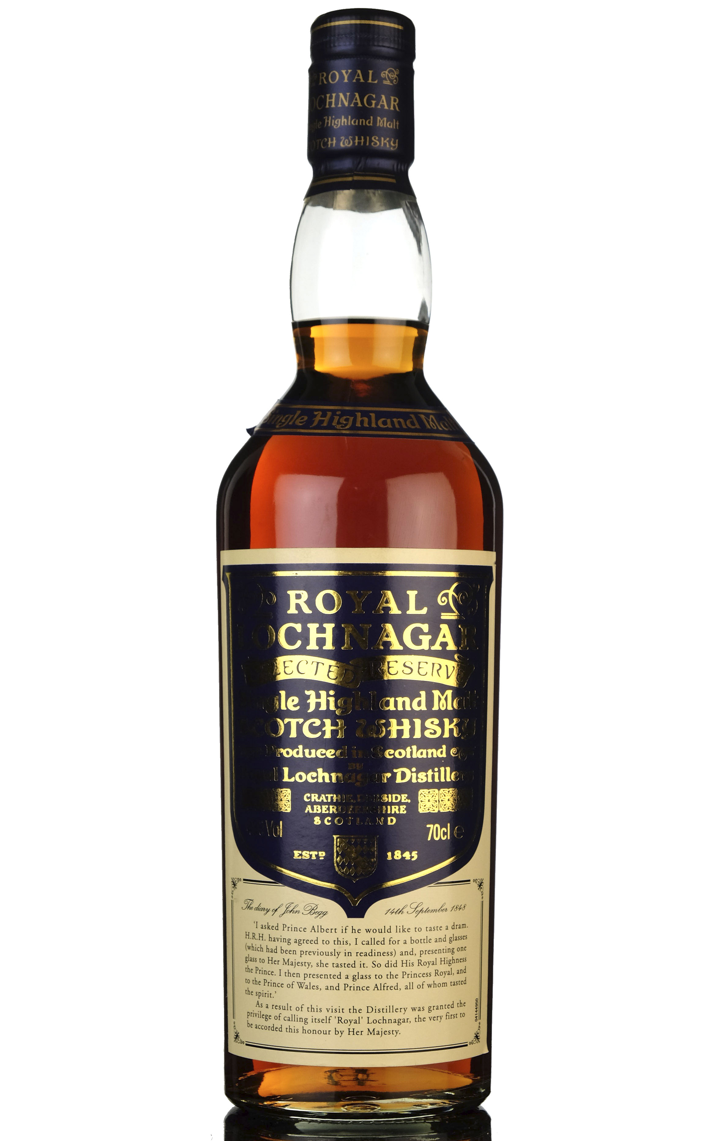 Royal Lochnagar Selected Reserve - Circa 2000