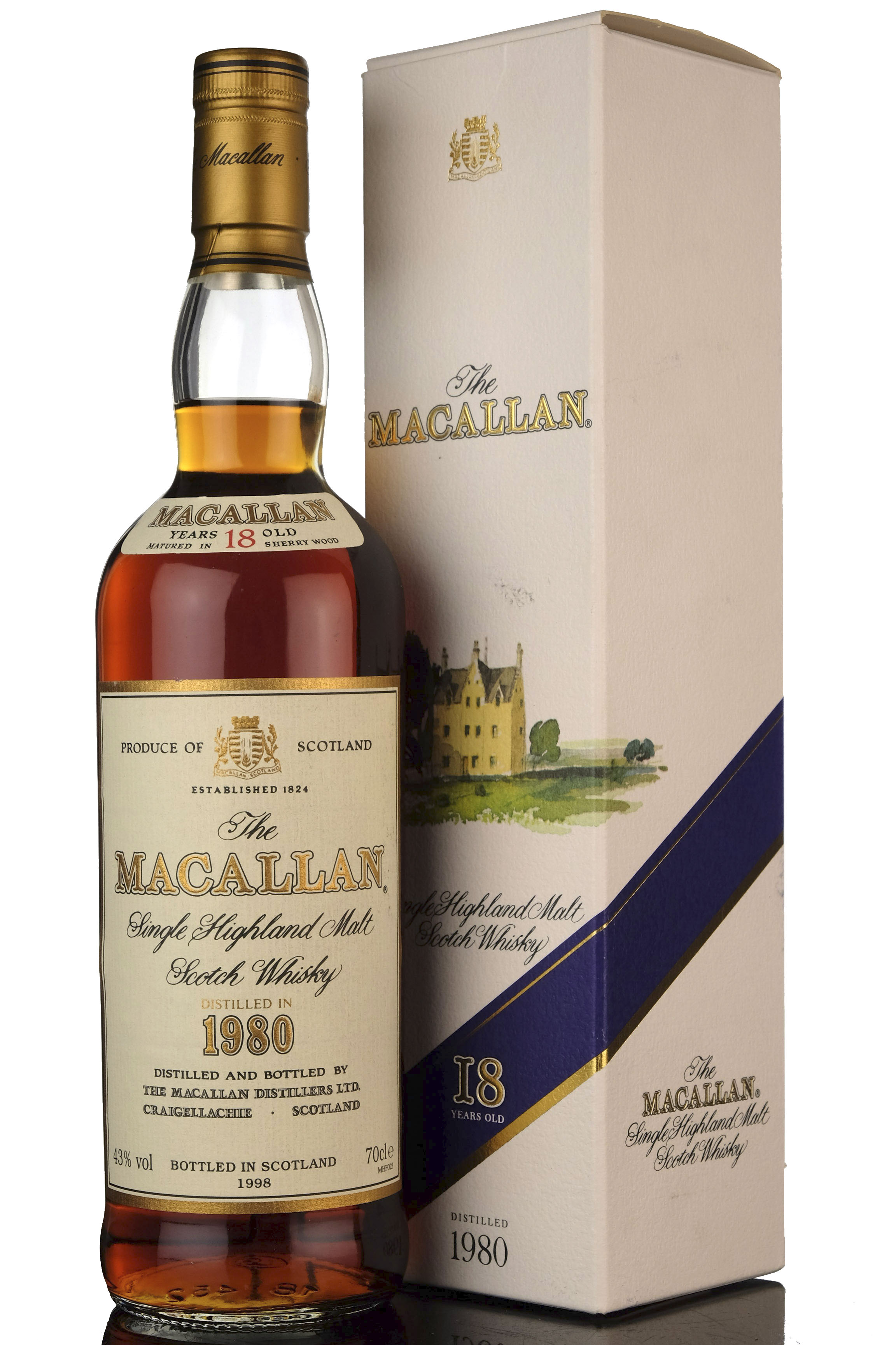 Macallan 1980-1998 - 18 Year Old