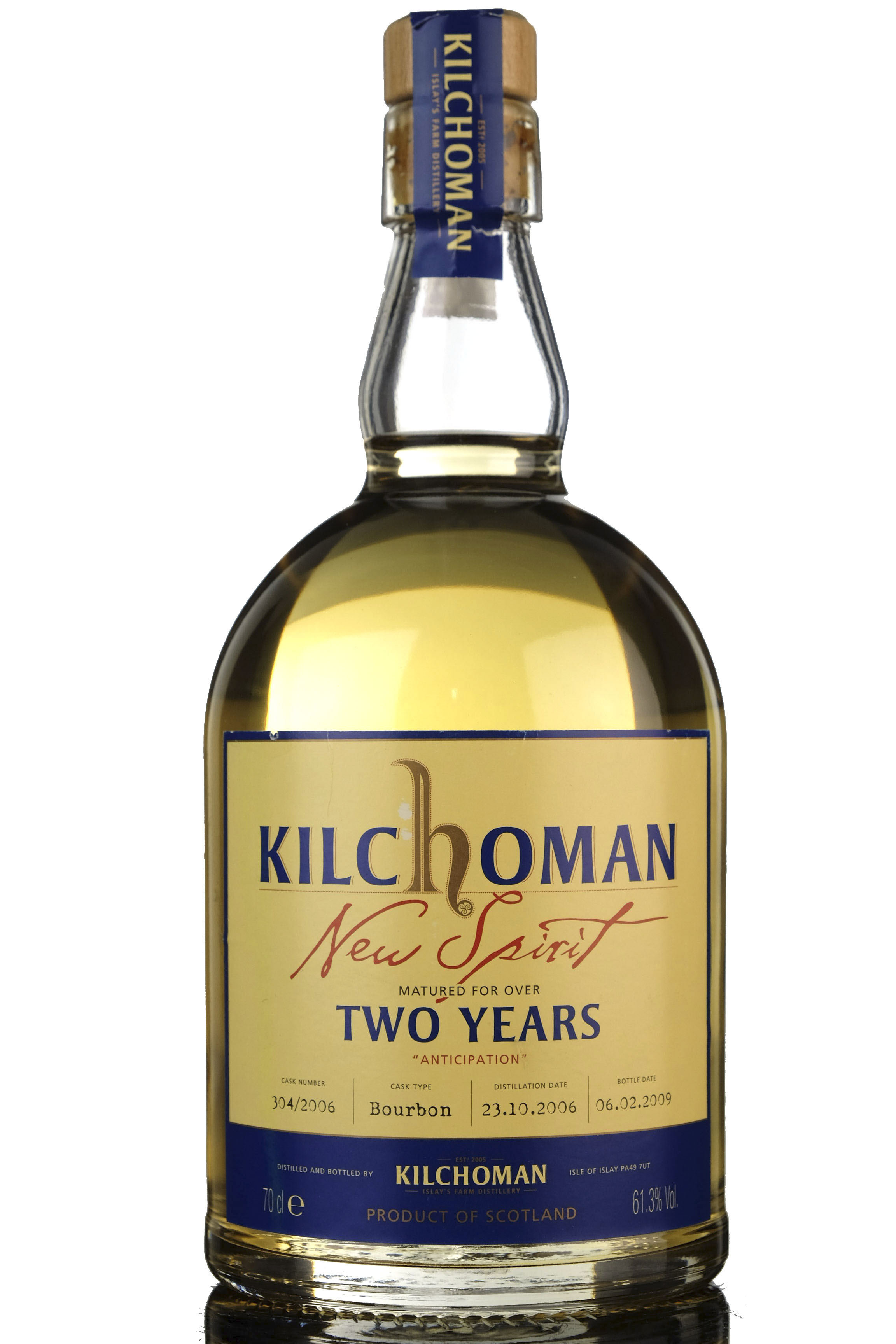 Kilchoman 2006-2009- New Spirit