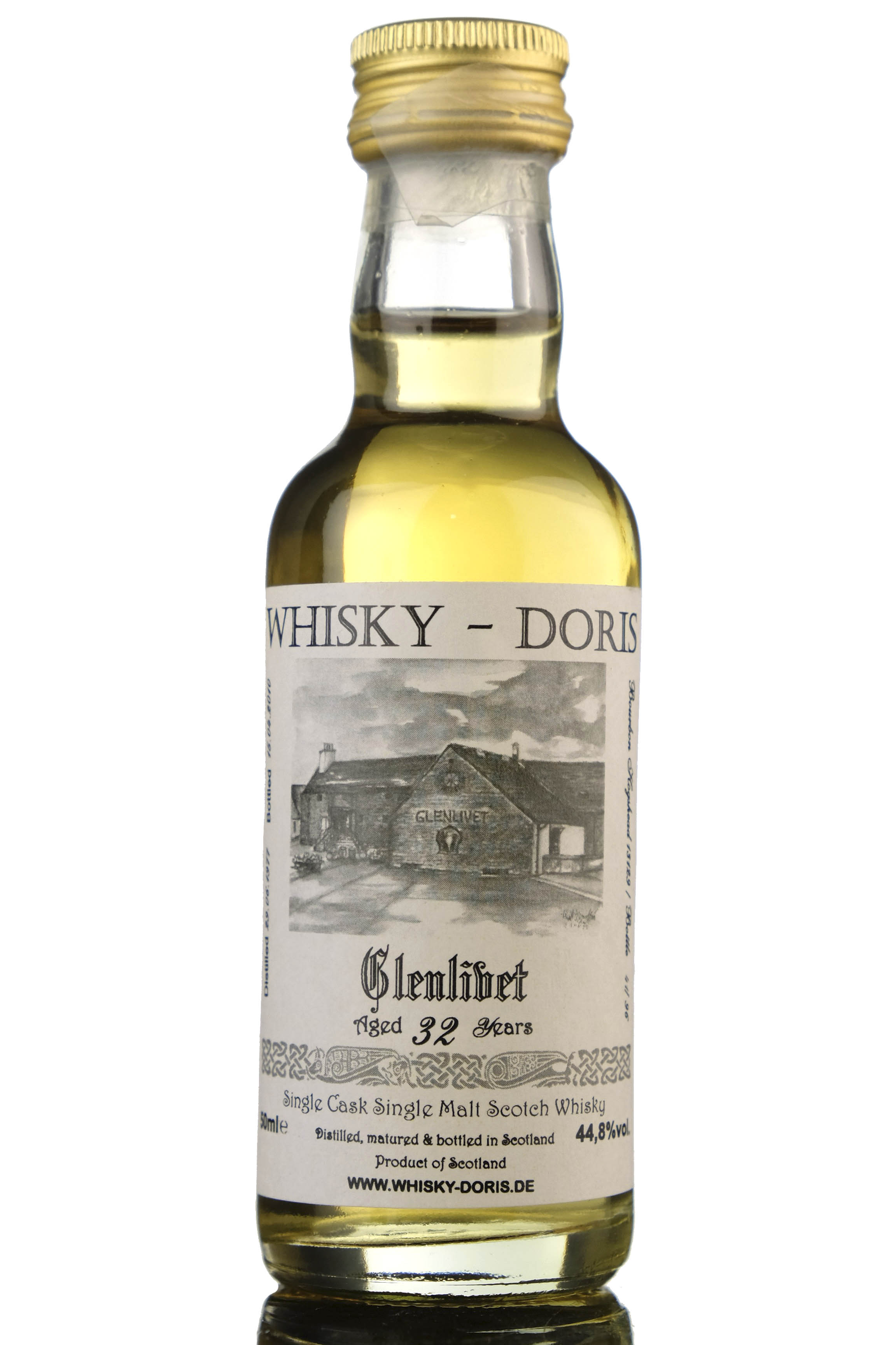 Glenlivet 1977-2010 - Single Cask - Whisky Doris Miniature