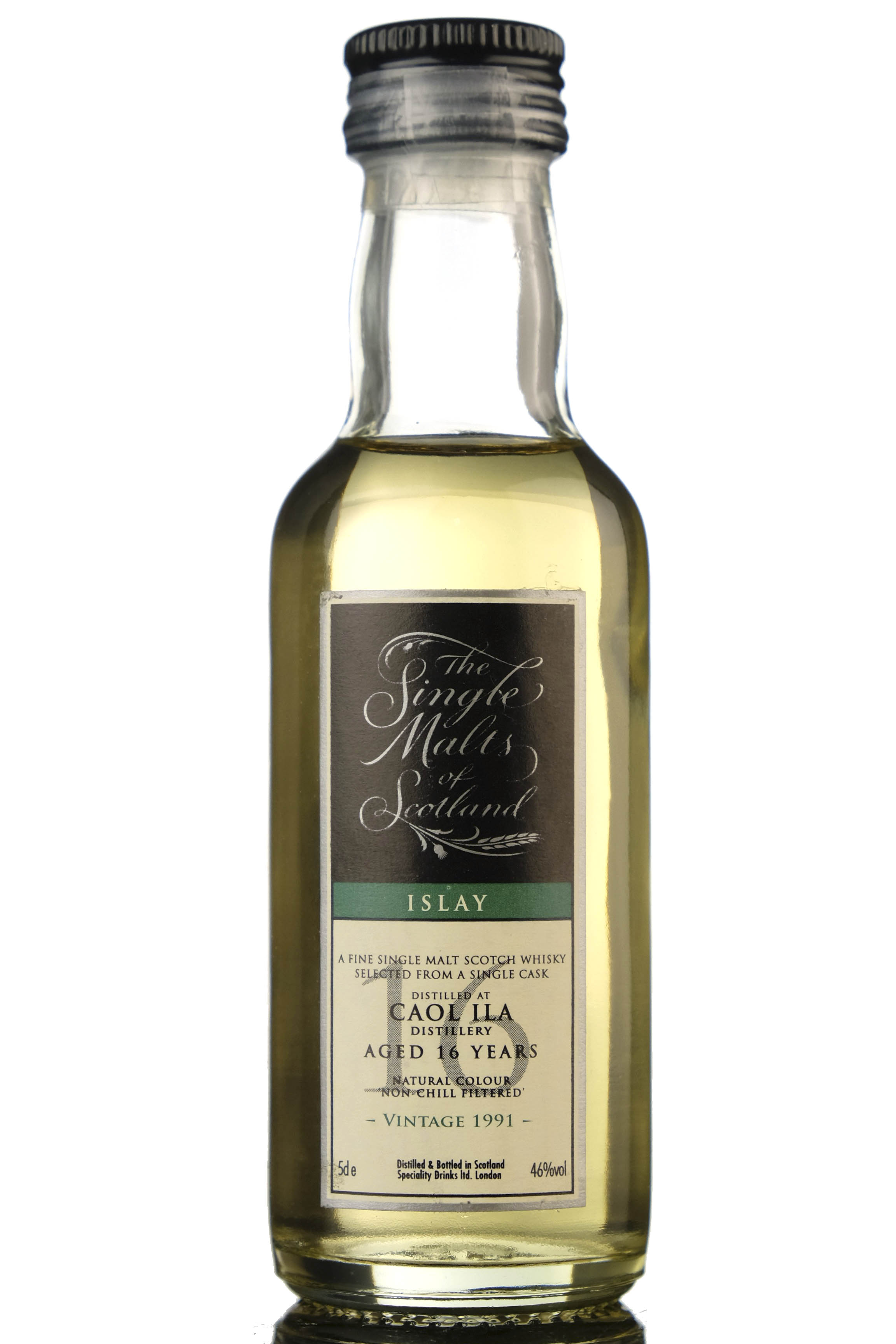Caol Ila 1991 - Single Cask - Single Malts Of Scotland Miniature