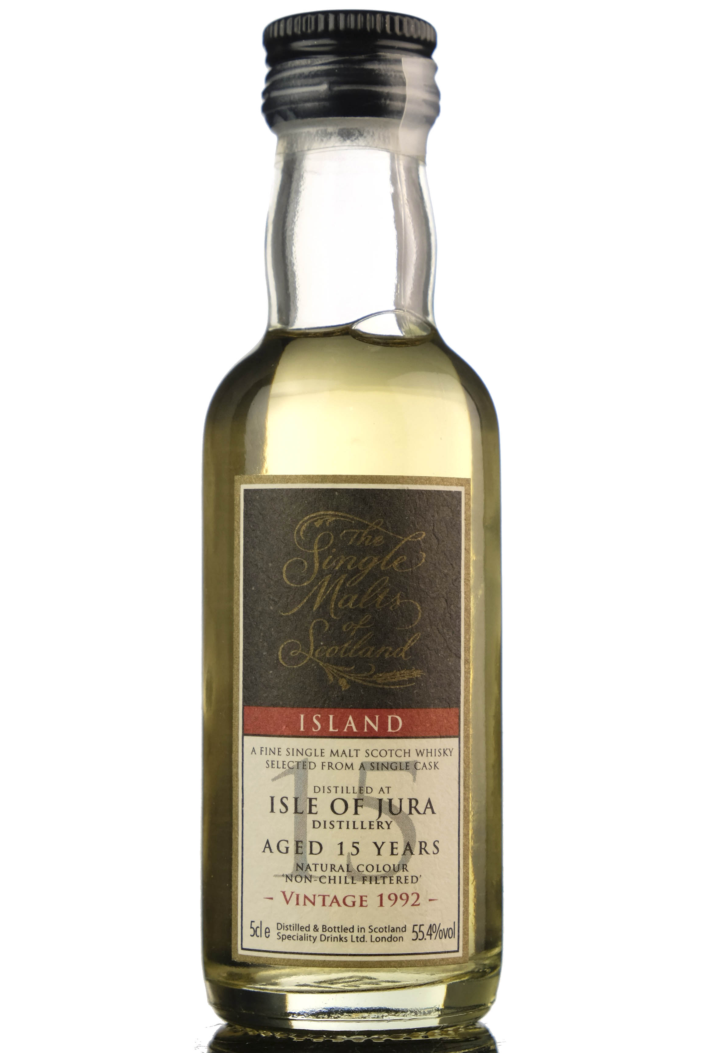 Isle Of Jura 1992 - Single Cask - Single Malts Of Scotland Miniature